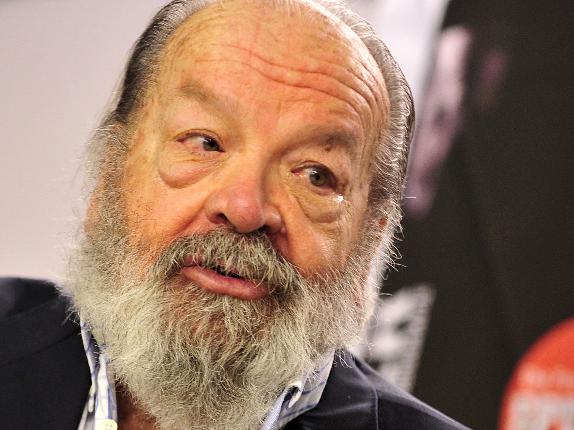 Der 2016 verstorbene Bud Spencer war im Juli 2012 in Schwäbisch Gmünd.