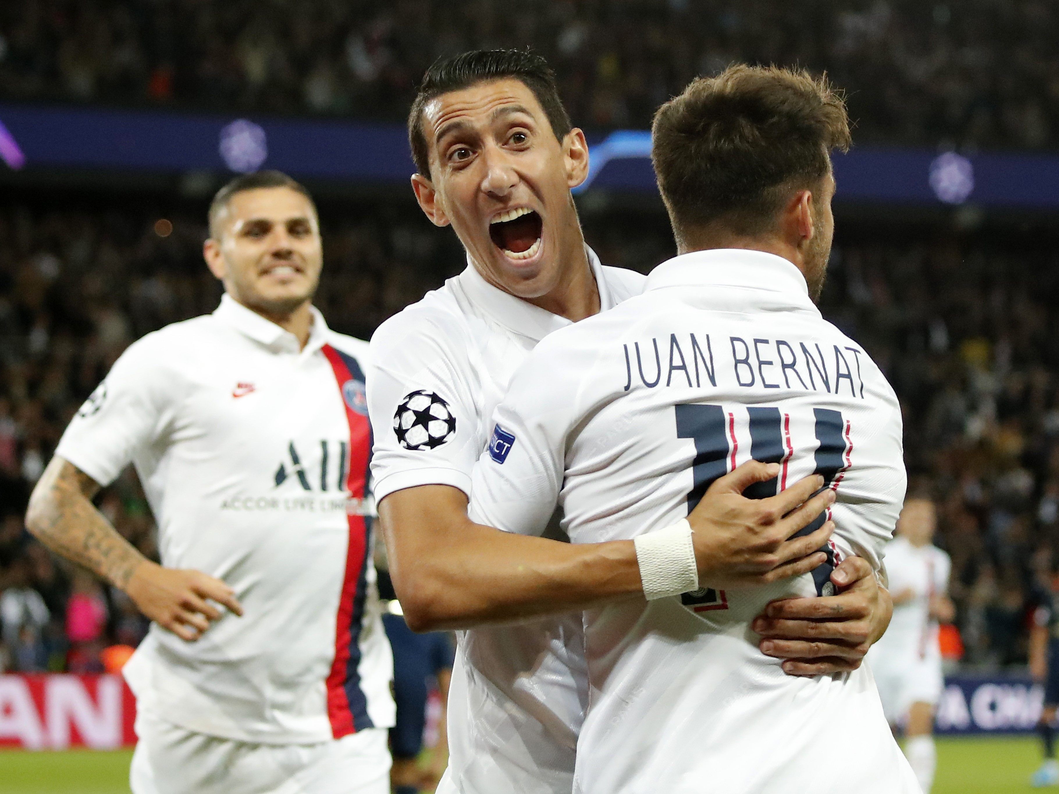 Di Maria brachte Paris SG mit seinem Doppelpack auf die Siegerstraße.