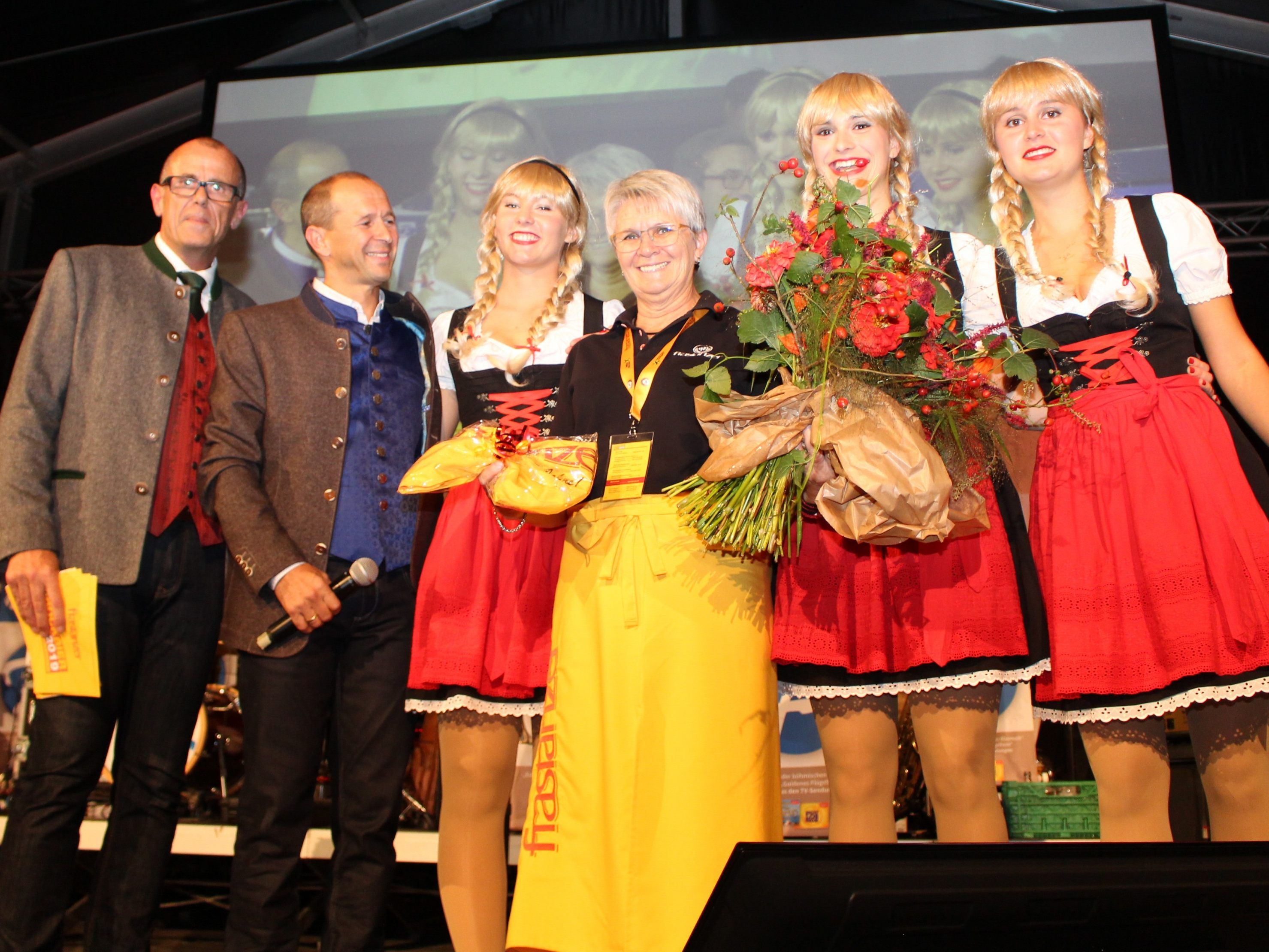 Ein besonderer Dank ging an Ilse Tomaselli für 25 Jahre Bewirtung beim feierlichen Bockbieranstich.