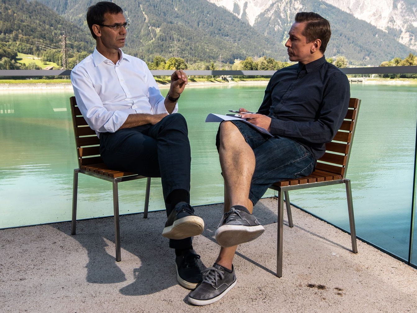 WANN & WO bot Landeshauptmann Markus Wallner ins Illwerke Zentrum Rodund.