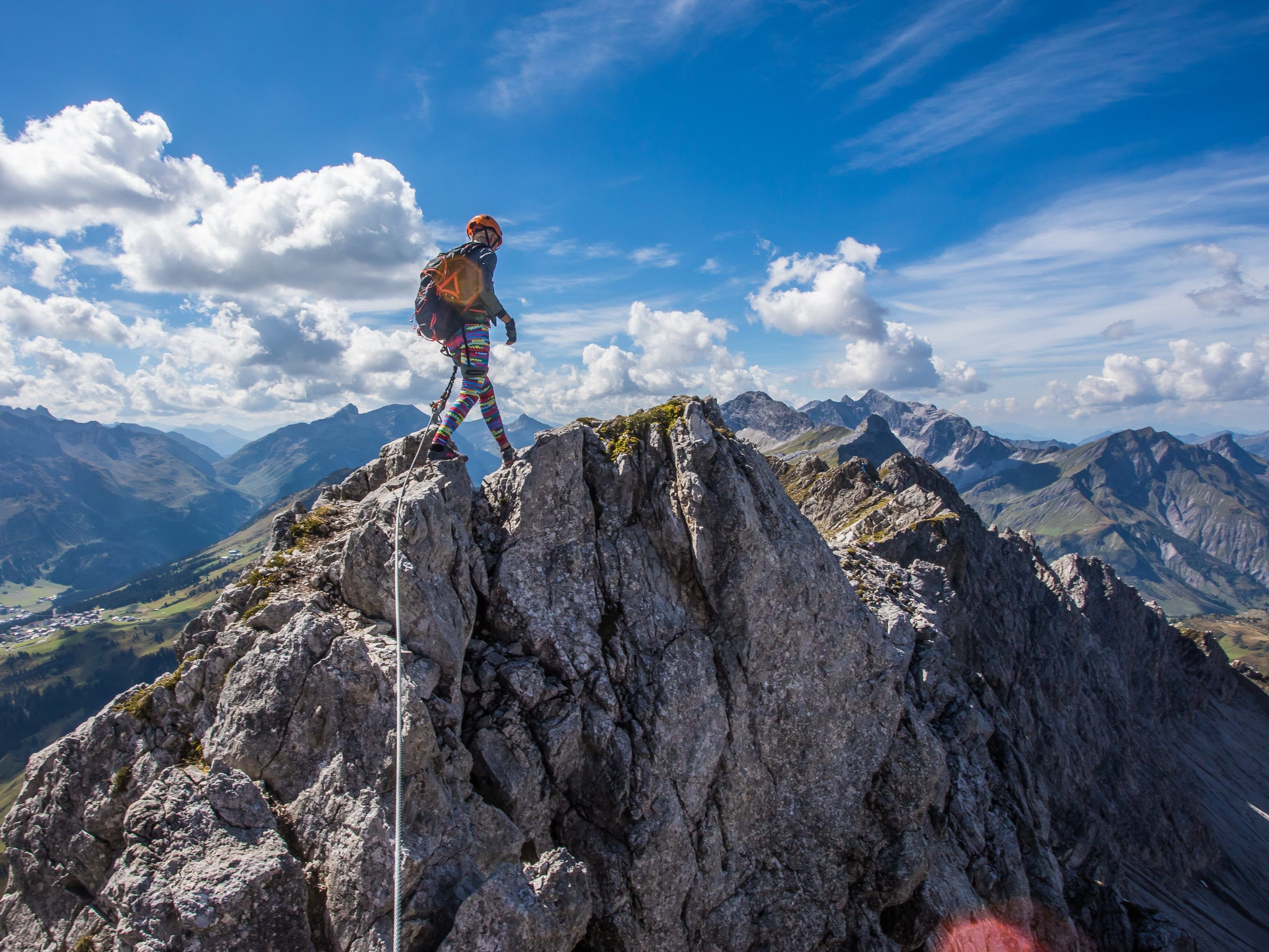 Das Wetter sollte ideal für ein September-Bergtouren werden.