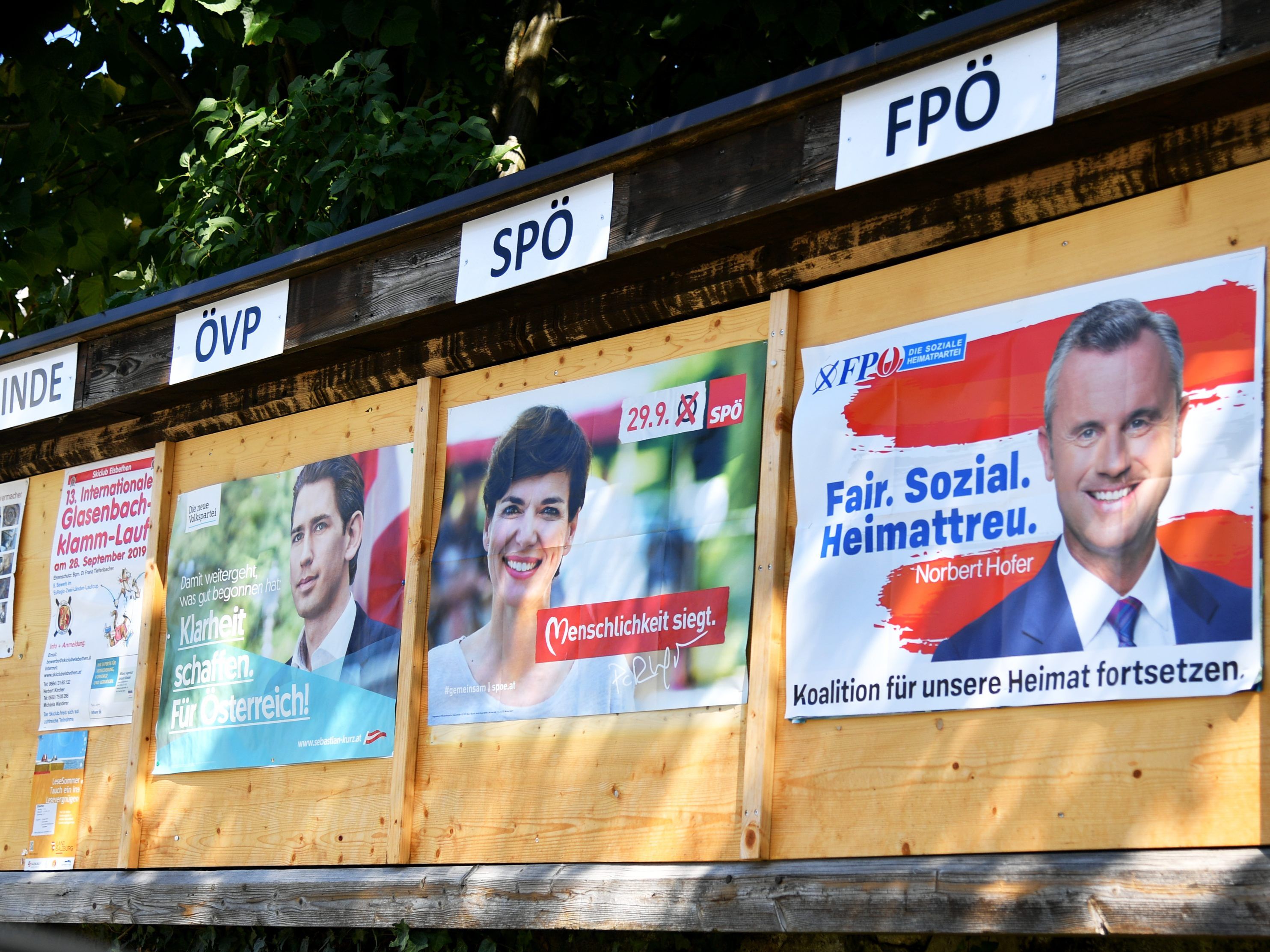 LIVE von der Nationalratswahl 2019: Die Hochrechnungen und die Ergebnisse.