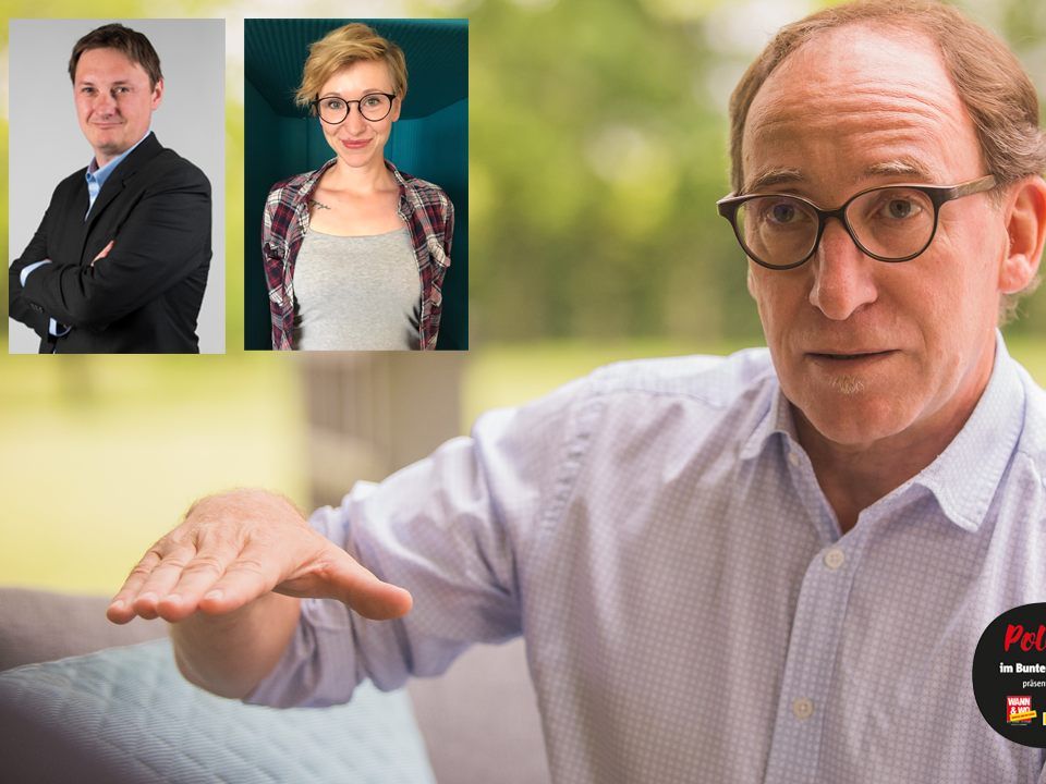 Johannes Rauch bei Anja Förtsch und Marc Springer im Livetalk.