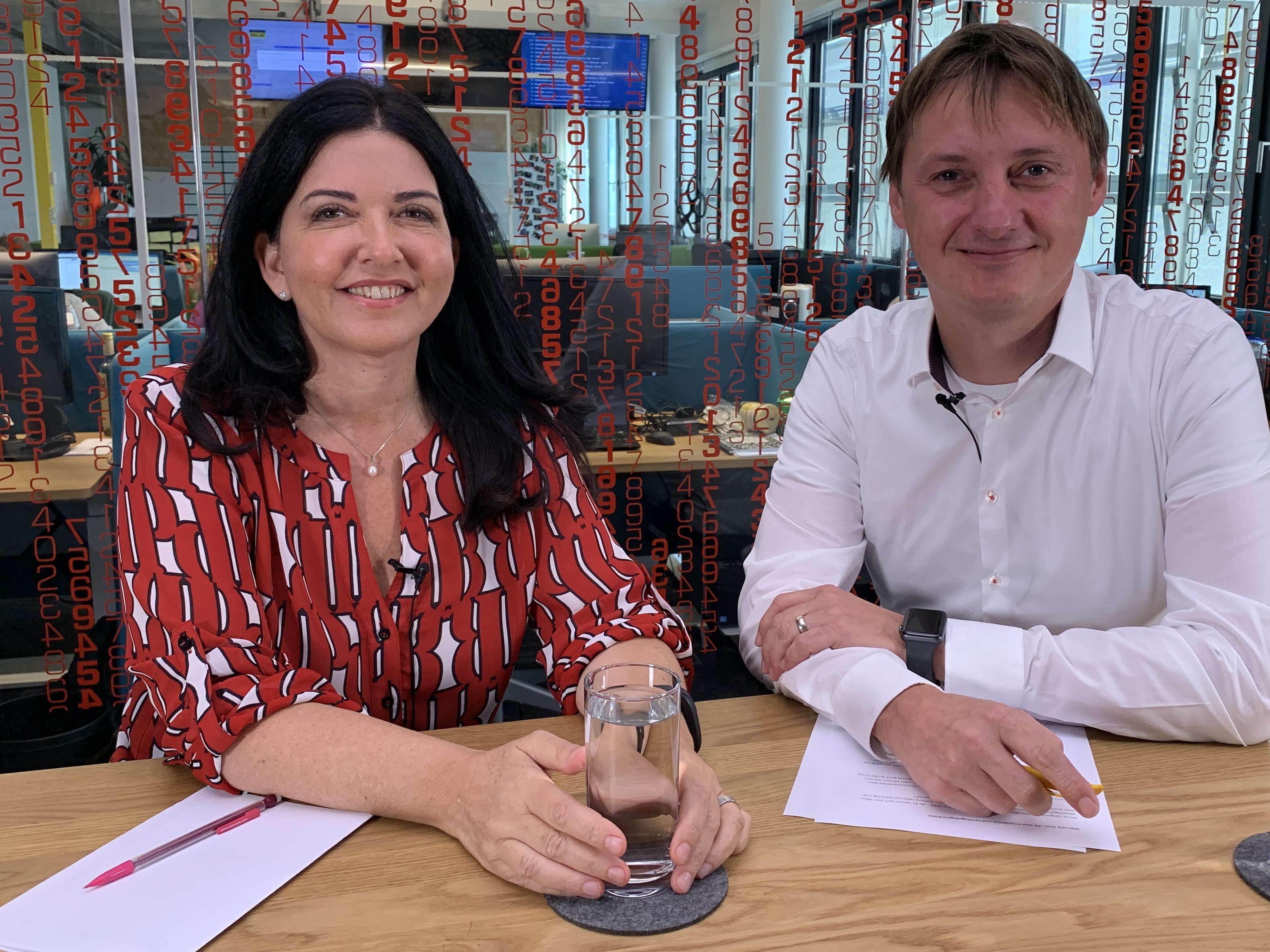 Manuela Auer mit CR Marc Springer.