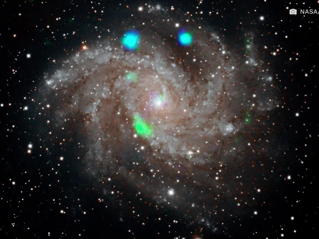 Die NASA hat ein mysteriöses Lichtsignal aus dem All aufgenommen.