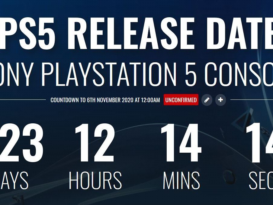 Angeblich soll die Playstation 5 Anfang November 2020 erhältlich sein.