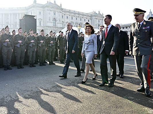 Angelobung der Bundesheer-Rekruten