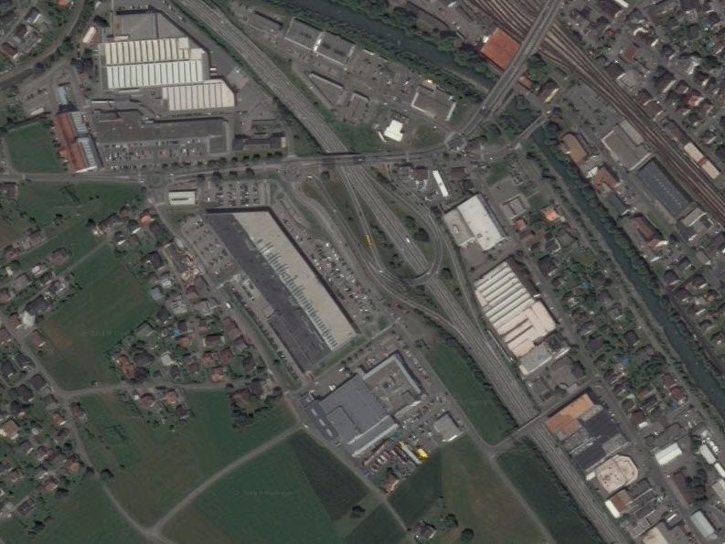 Auf Höhe der Anschlussstelle Bludenz-Bürs