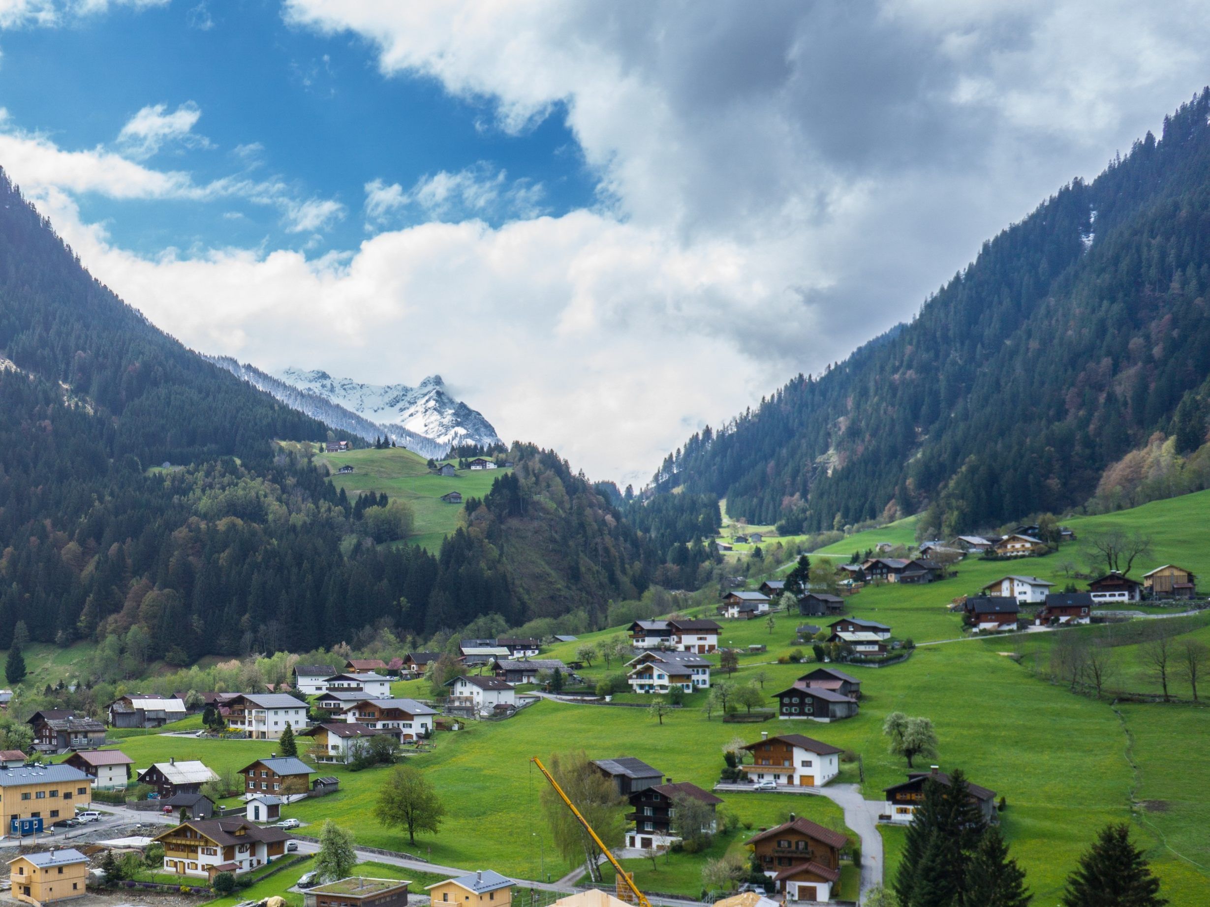 Alpinunfall mit Mountainbike in St. Gallenkirch.