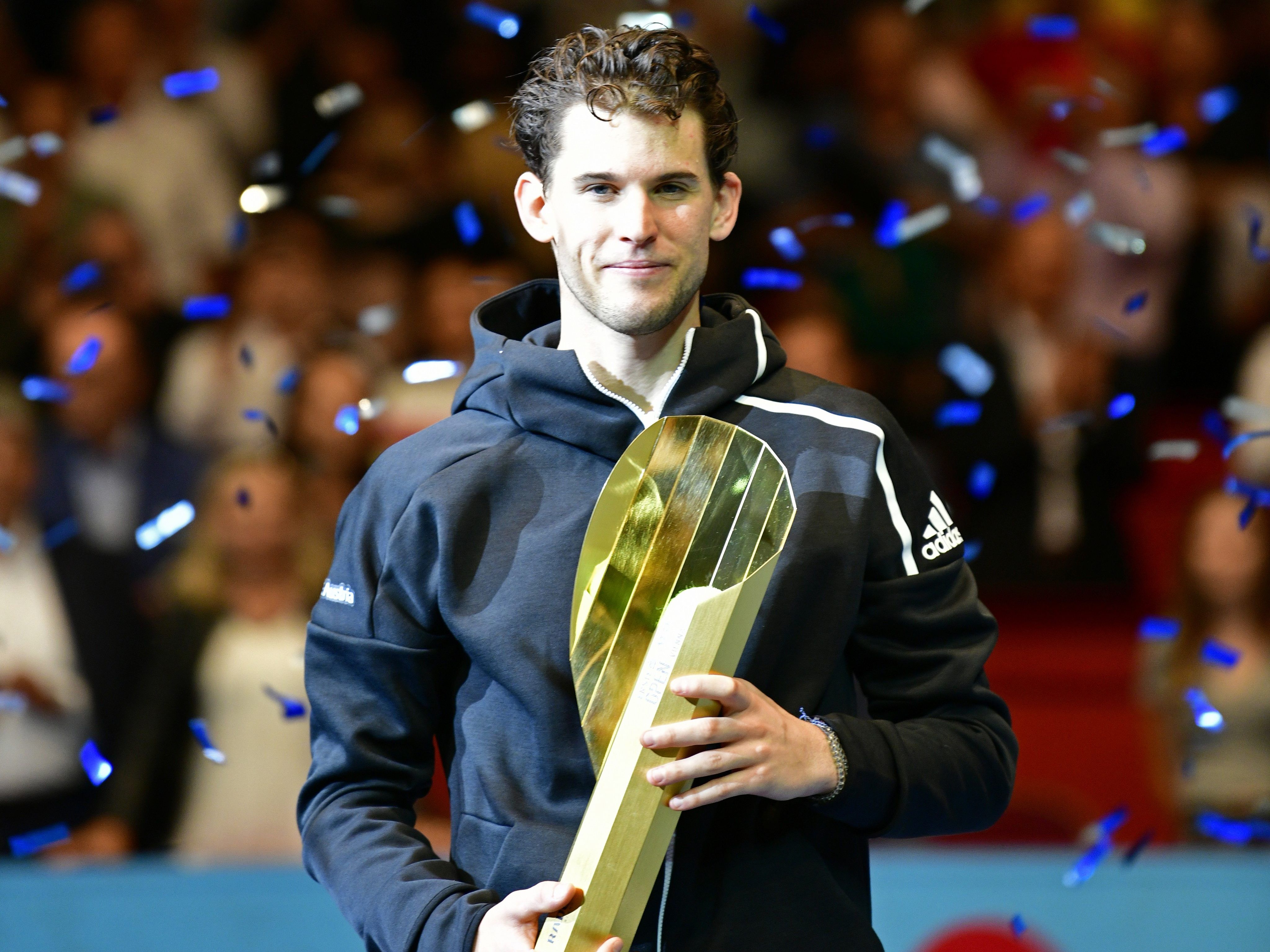 Dominic Thiem gewinnt die Erste Bank Open in Wien.