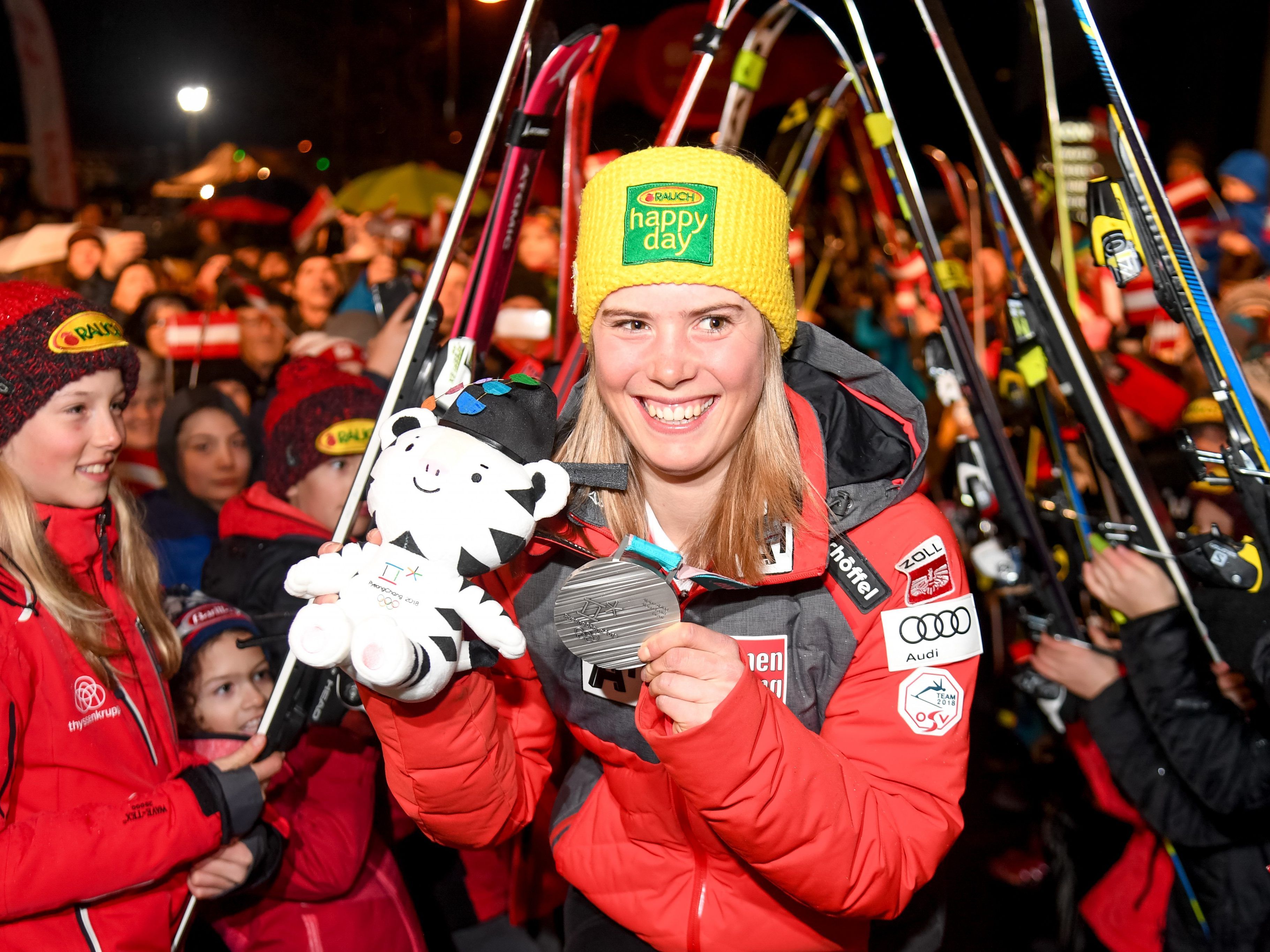 Katharina Liensberger darf nur unter bestimmten Voraussetzungen ins Training starten.
