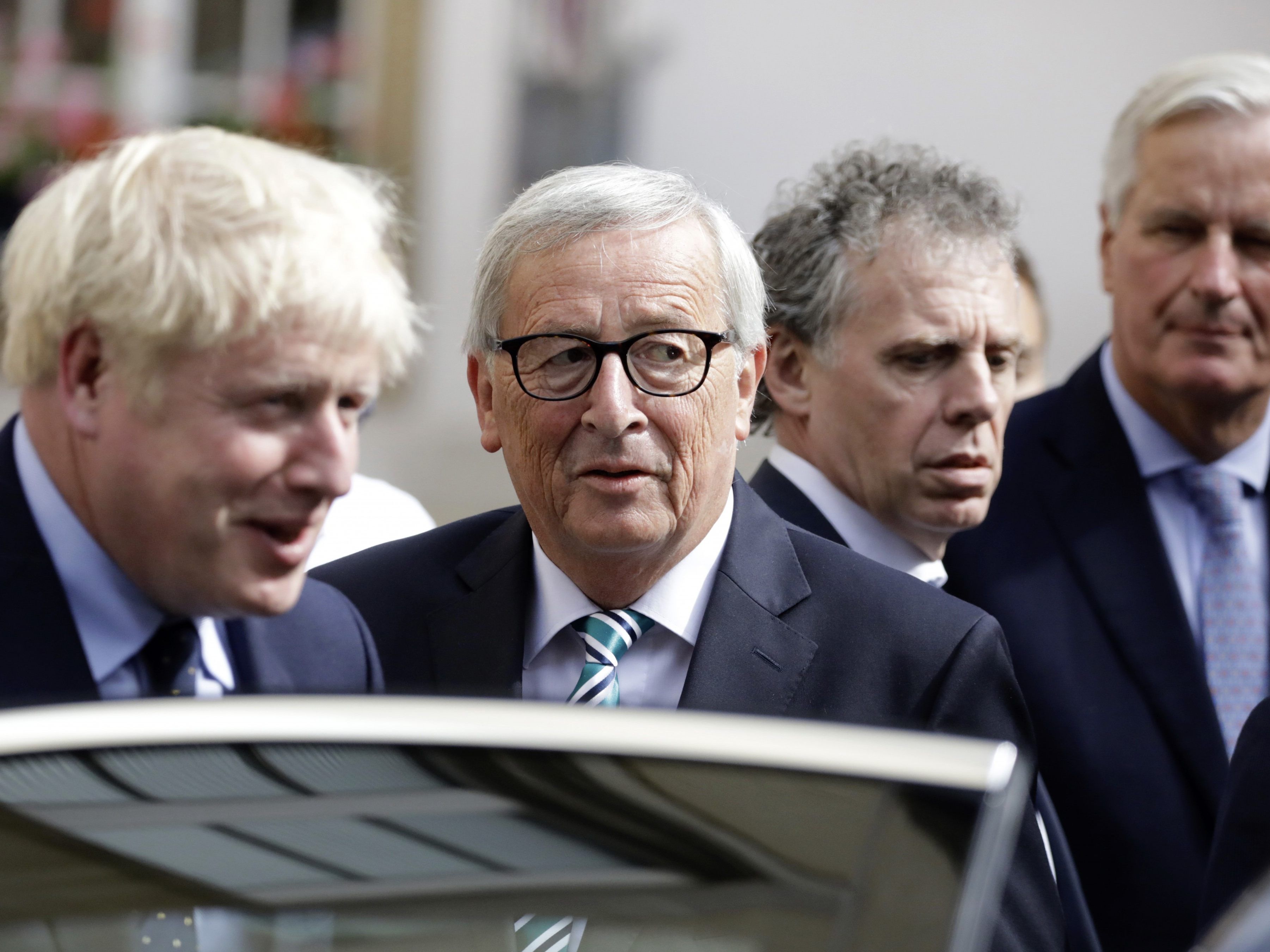 Johnson und Juncker.