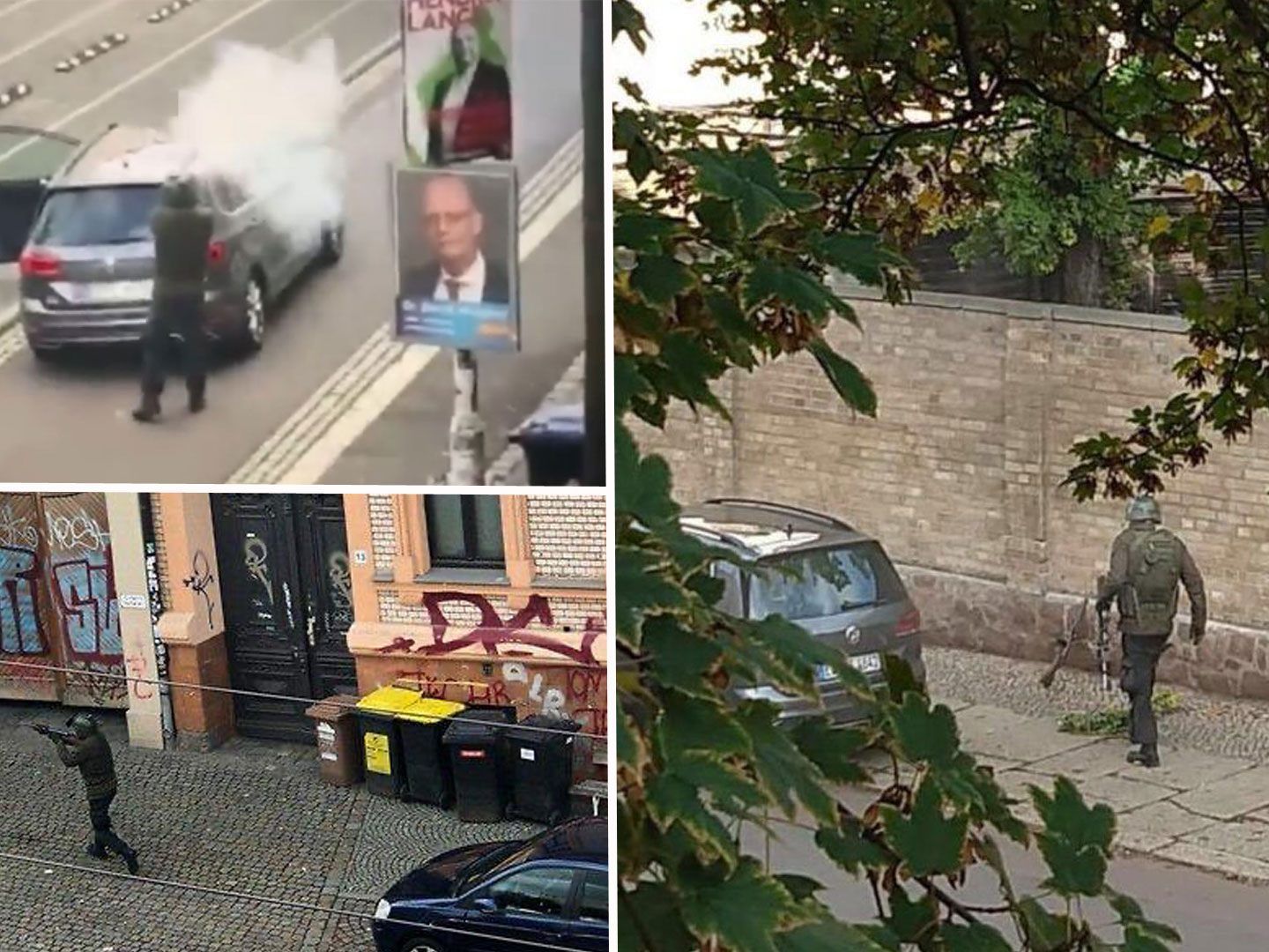 Augenzeugen posteten Bilder des mutmaßlichen Schützen zeigen.