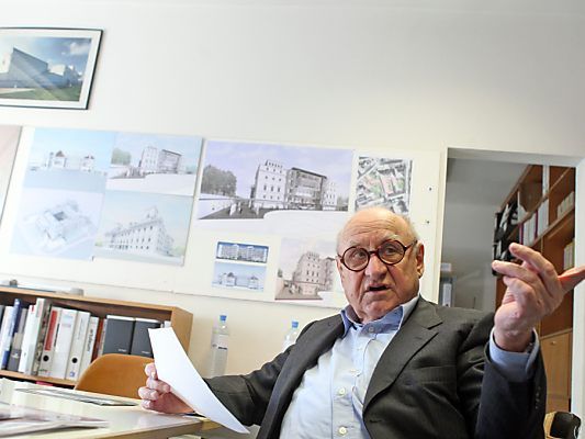 Stararchitekt und Zeichner Gustav Peichl