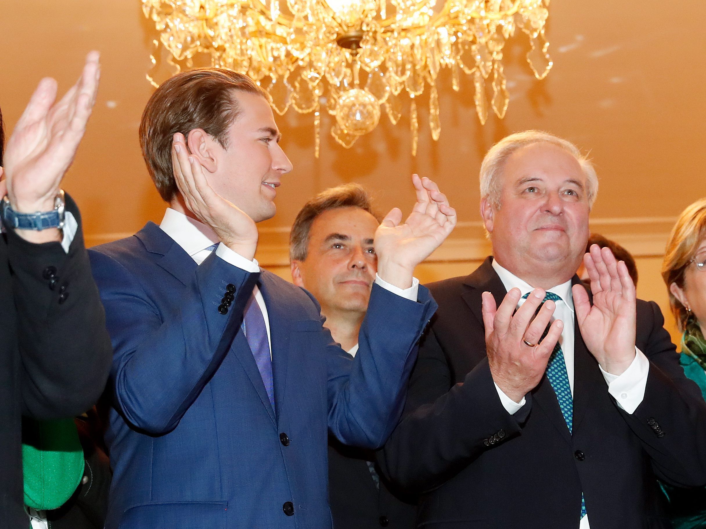 Freude bei der ÖVP bei der Landtagswahl in der Steiermark 2019.