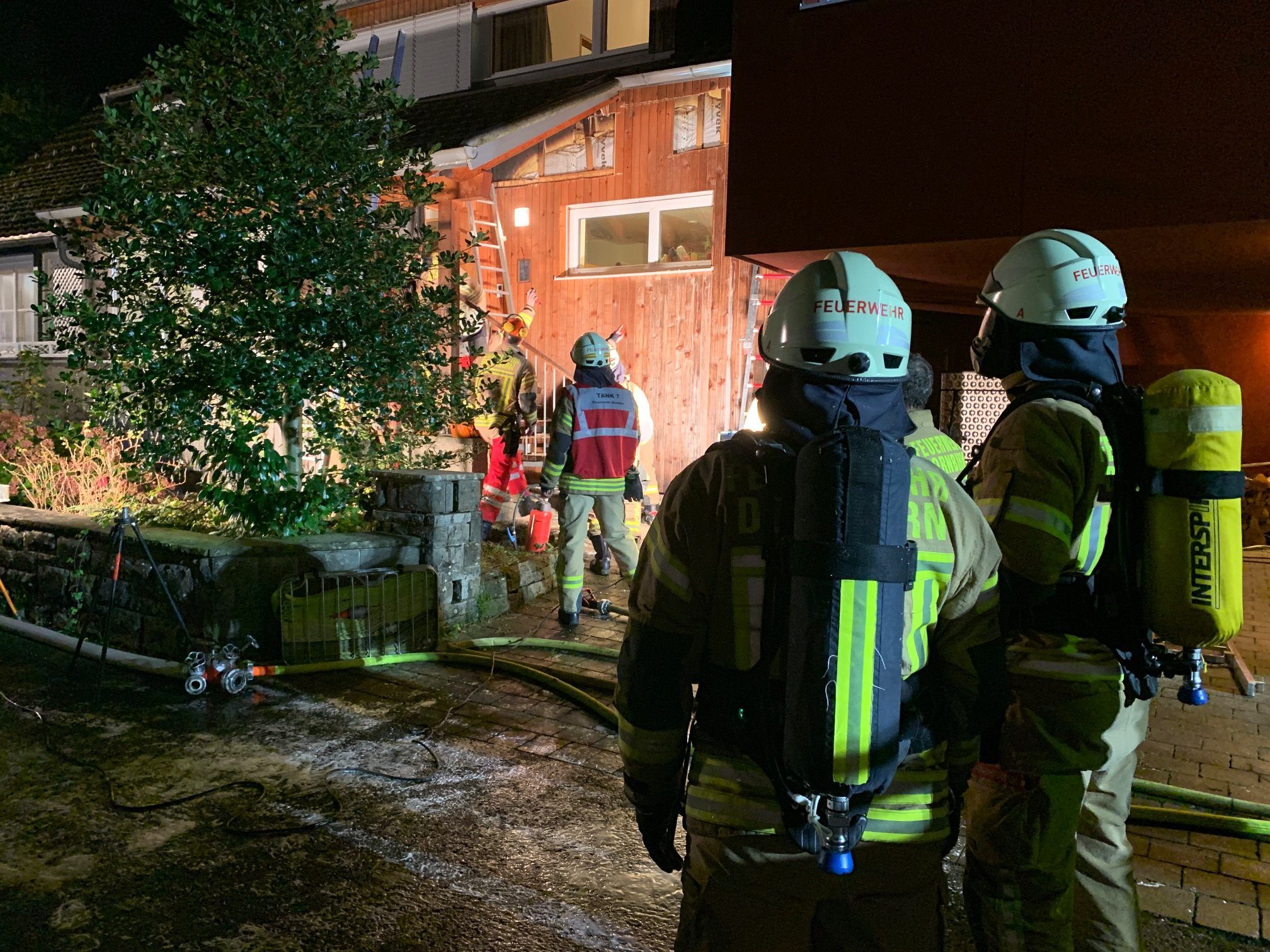 Bild vom Feuerwehreinsatz