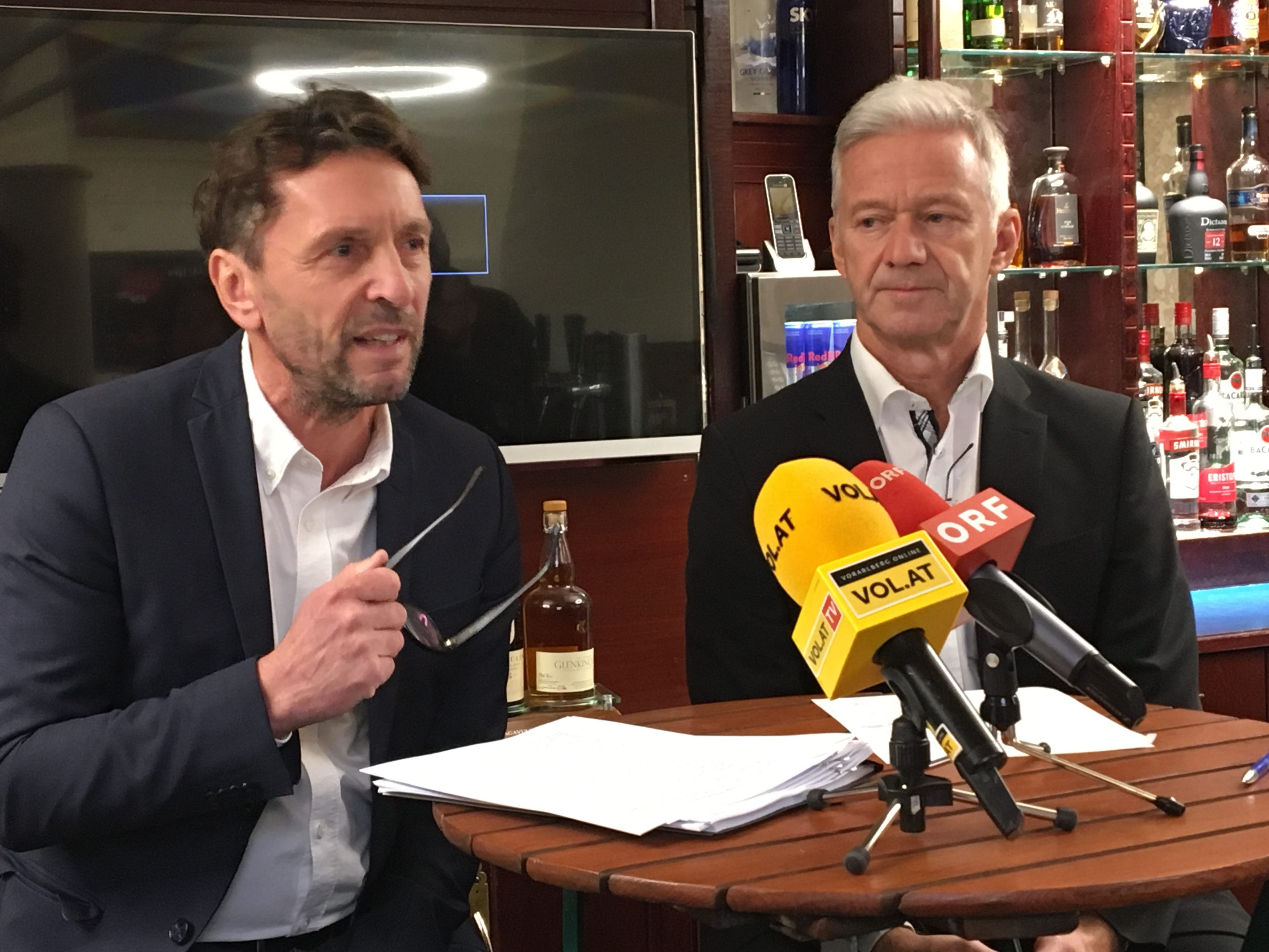 Andrew Nussbaumer und Harald Furtner: Rauchverbot PK