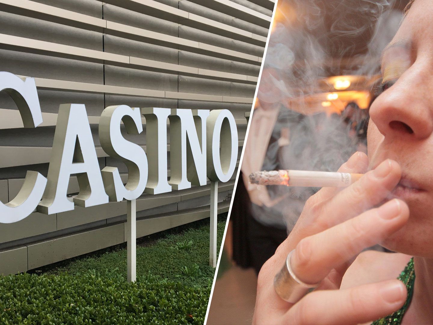 Im Casino gibt es nun Rauchersalons.