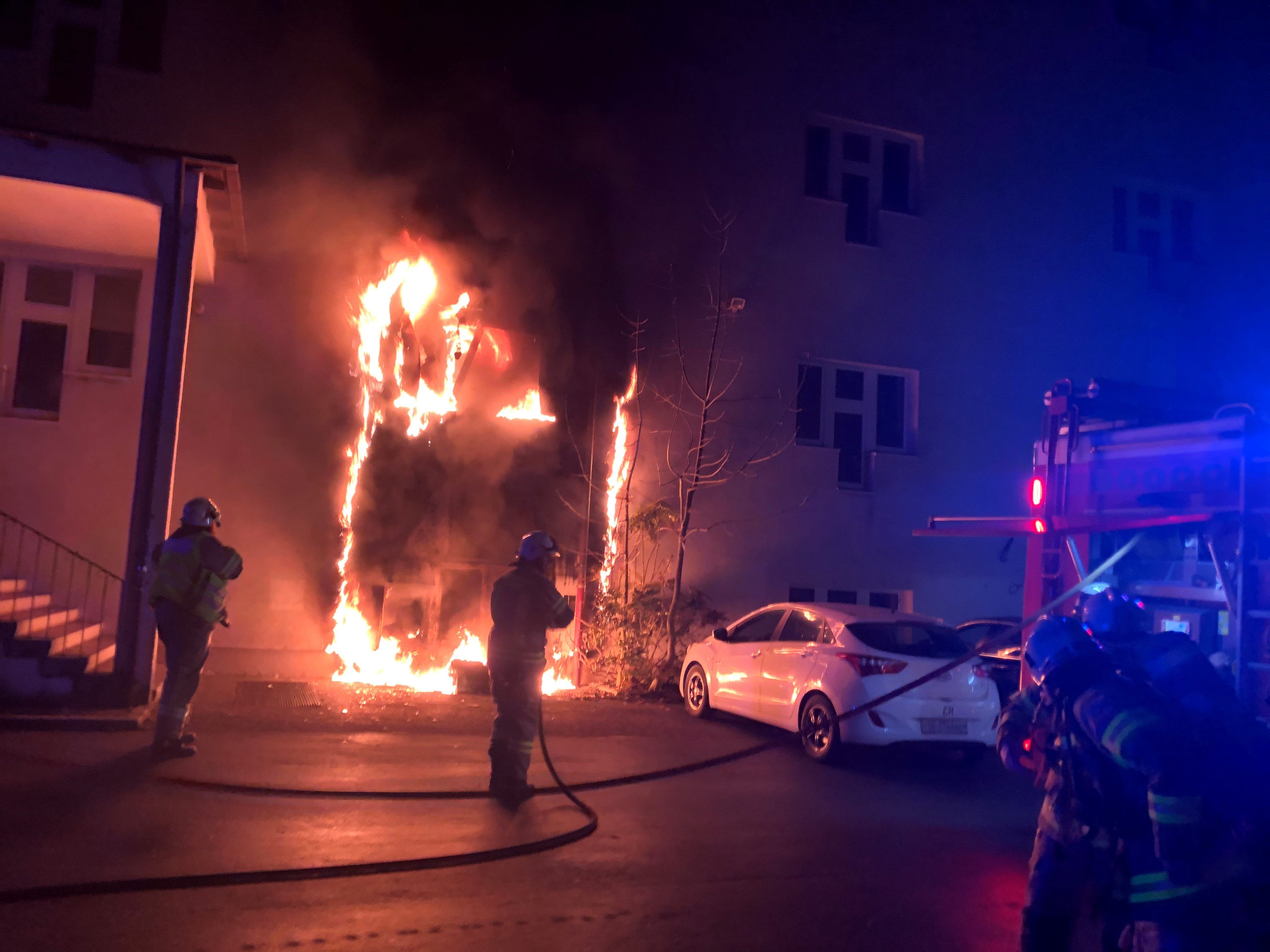 Treibt ein Feuerteufel in Hard sein Unwesen?