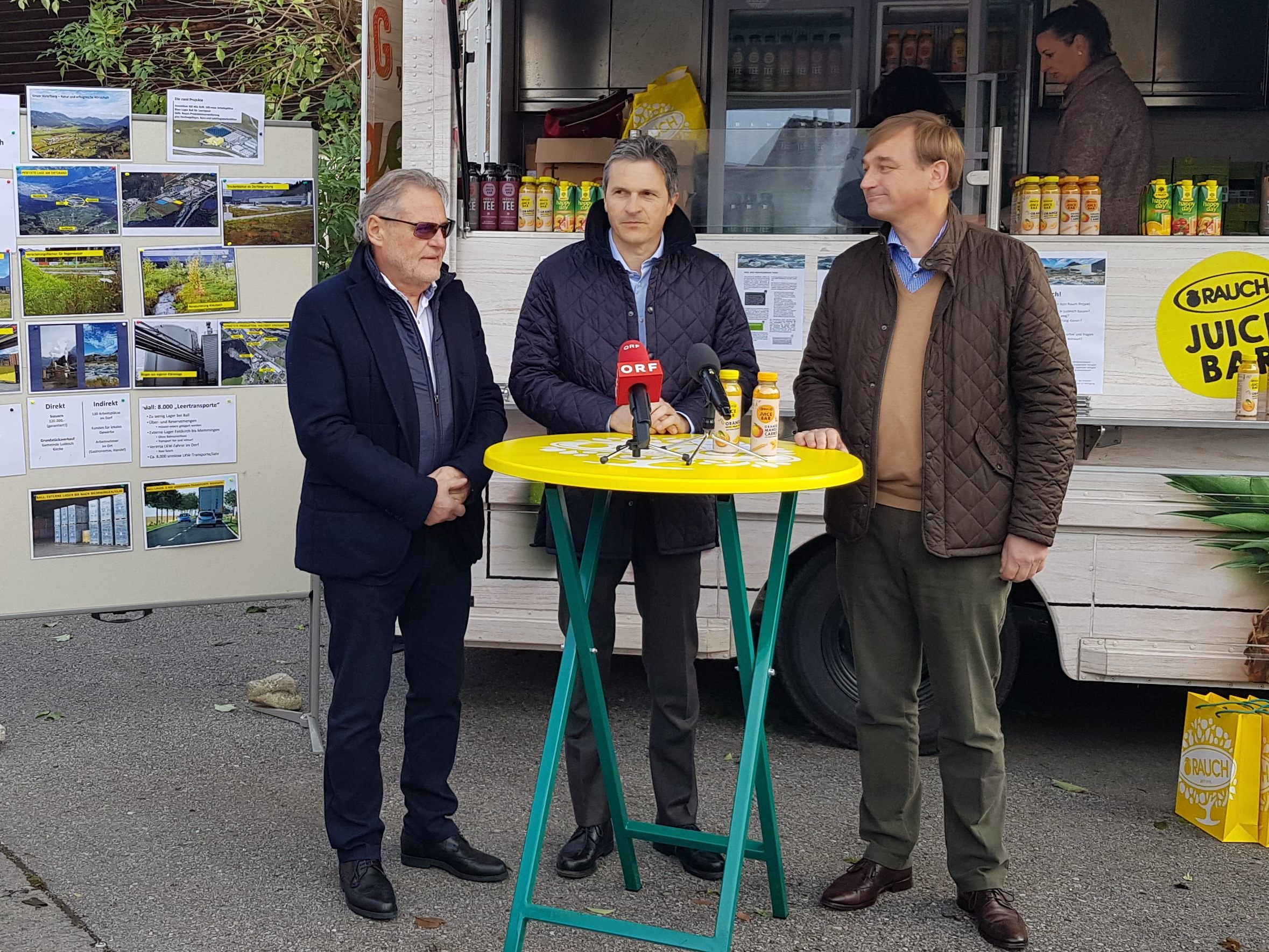 Geplante Betriebserweiterung in Ludesch.