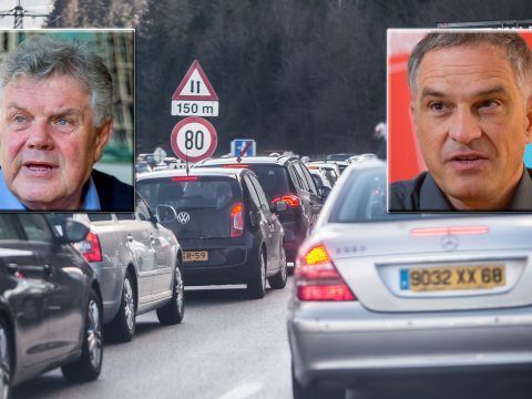 Kommt das Abfahrverbot für die A14? ©VOL.AT/Steurer, Paulitsch, Hofmeister