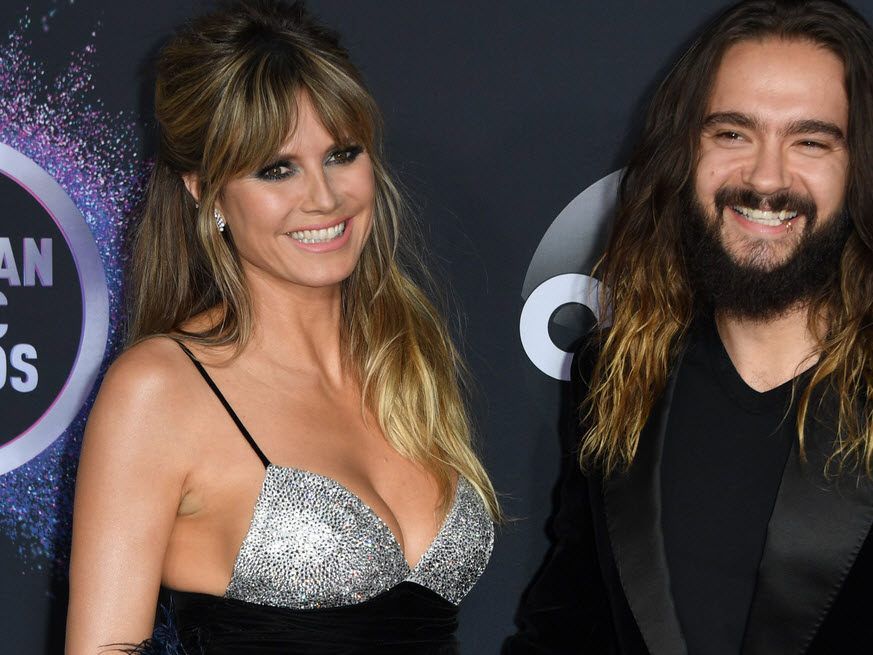 Hedi Klum mit ihren Mann Tom Kaulitz