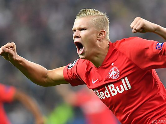 Haaland setzte sich vor Sabitzer und Alaba durch