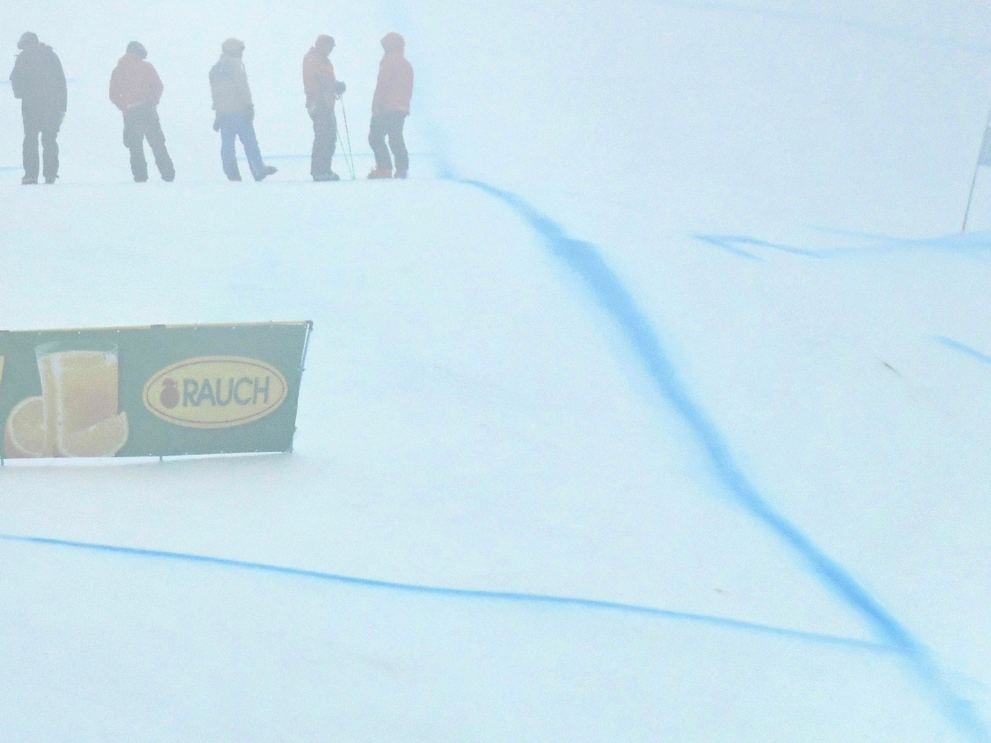 Ski alpin: Gröden-Abfahrt wegen Schlechtwetters abgesagt