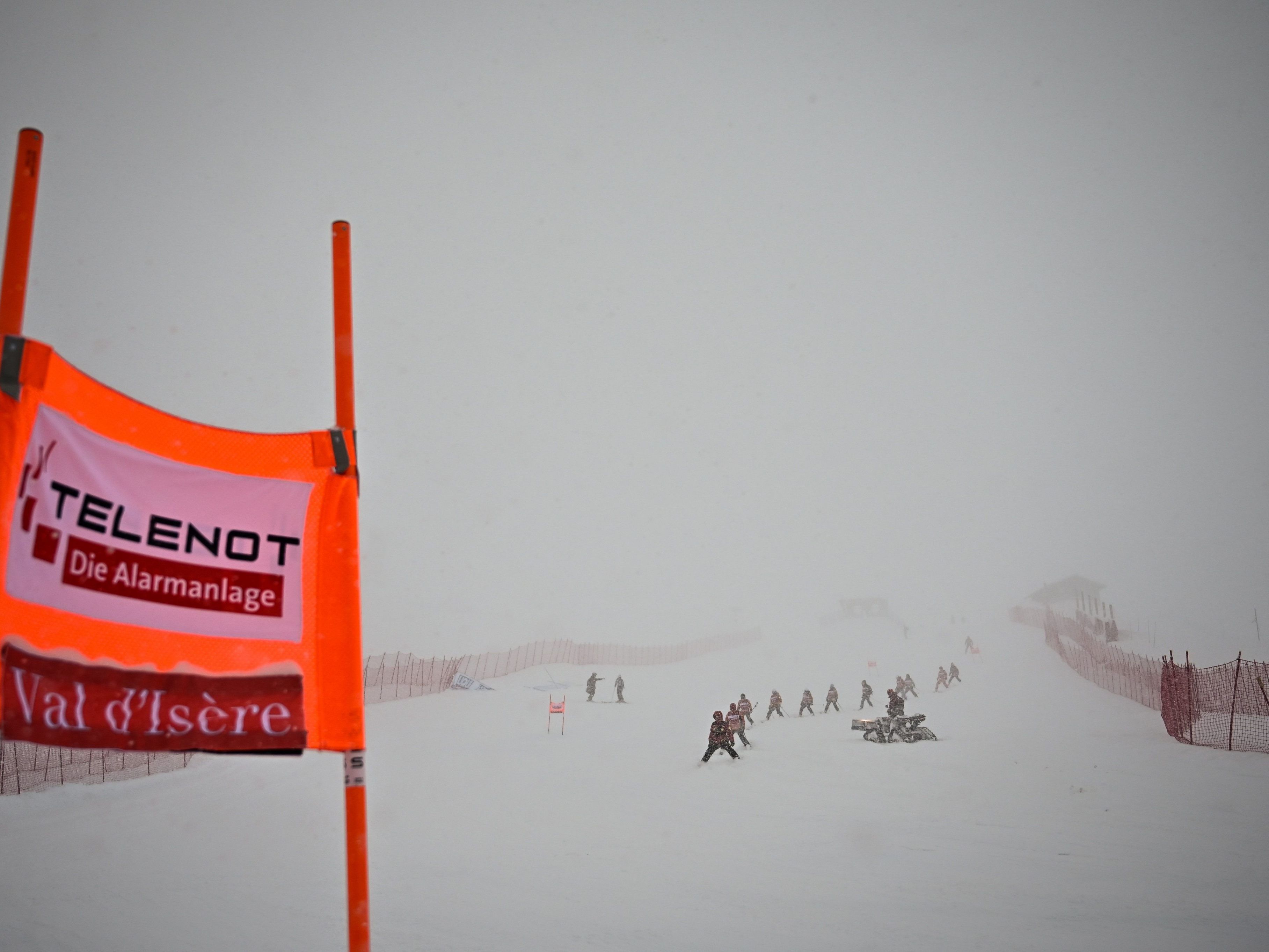 Ski alpin: Auch Damen-Abfahrt in Val d'Isere abgesagt