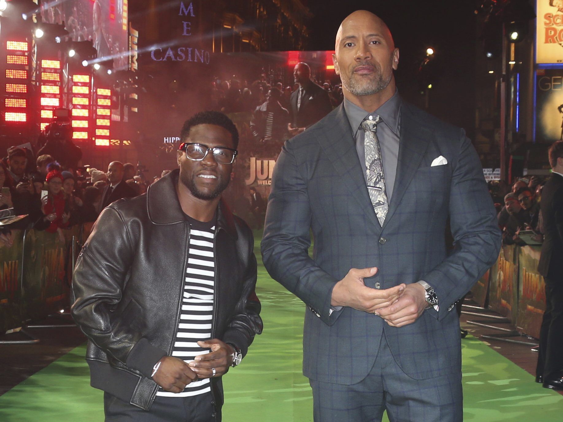Kevin Hart und Dwayne Johnson sind dicke Freunde.