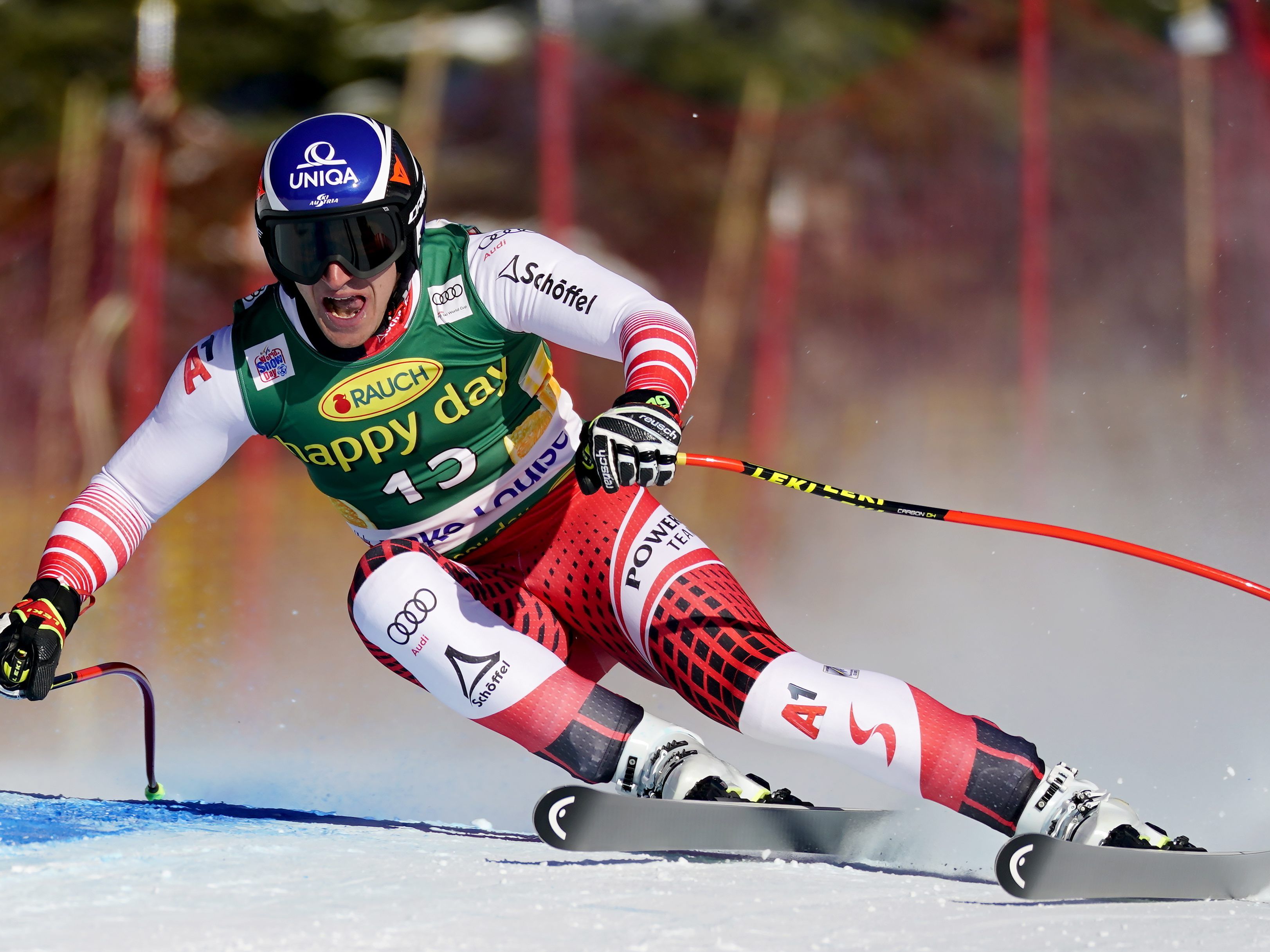 Matthias Mayer war im heutigen Super-G nicht zu schlagen.