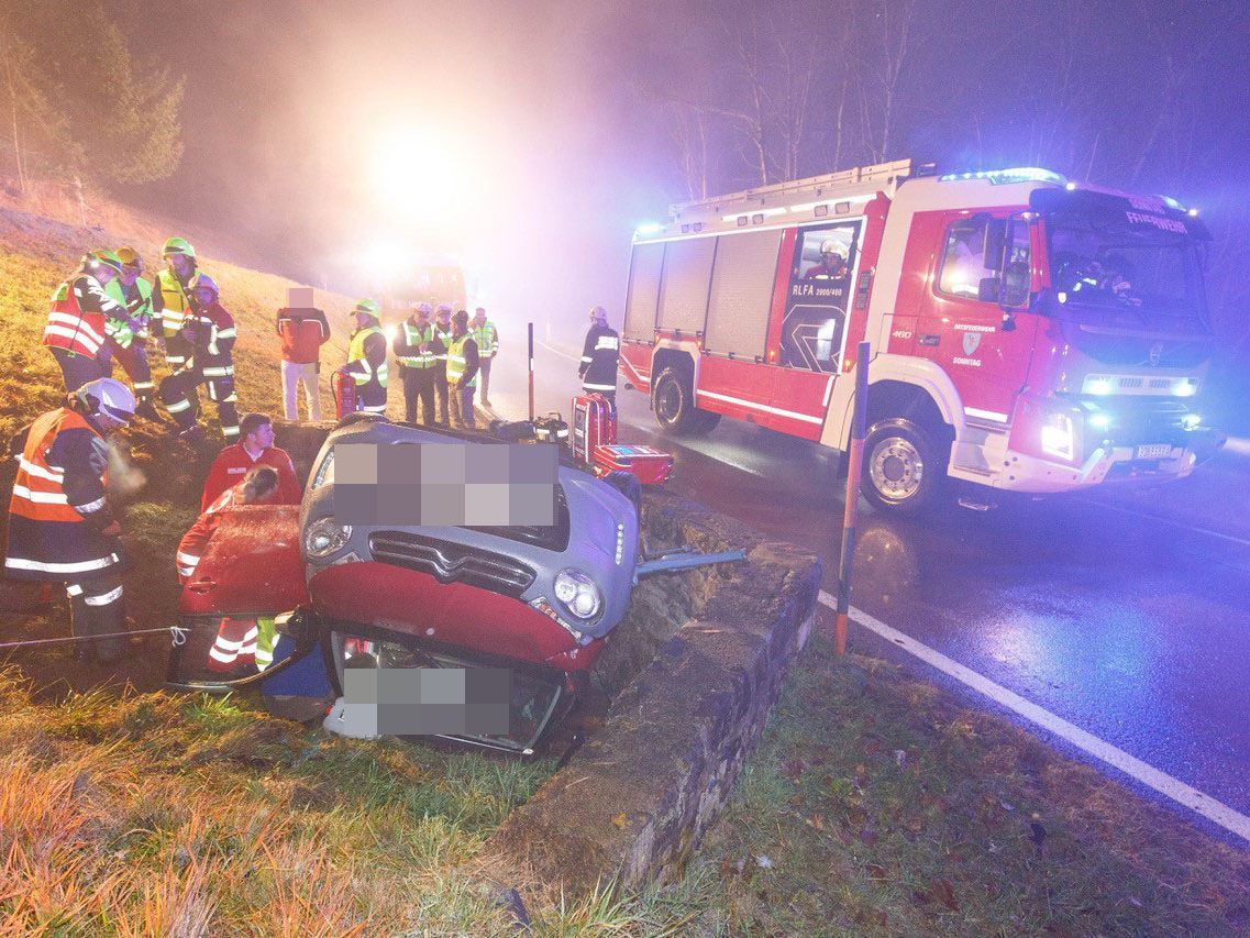 Verkehrsunfall auf der L54