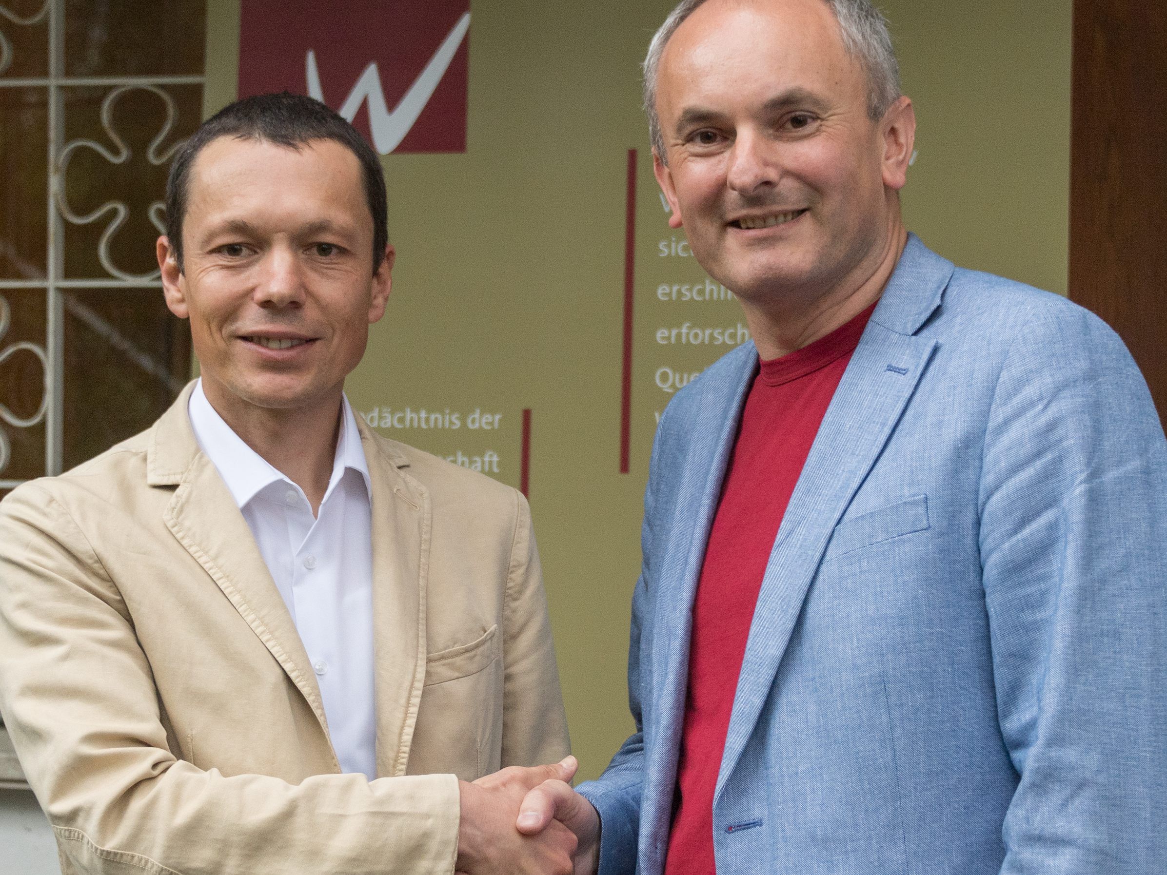 Dr.Christian Feurstein (li.) und Dr. Gerhard Siegl.