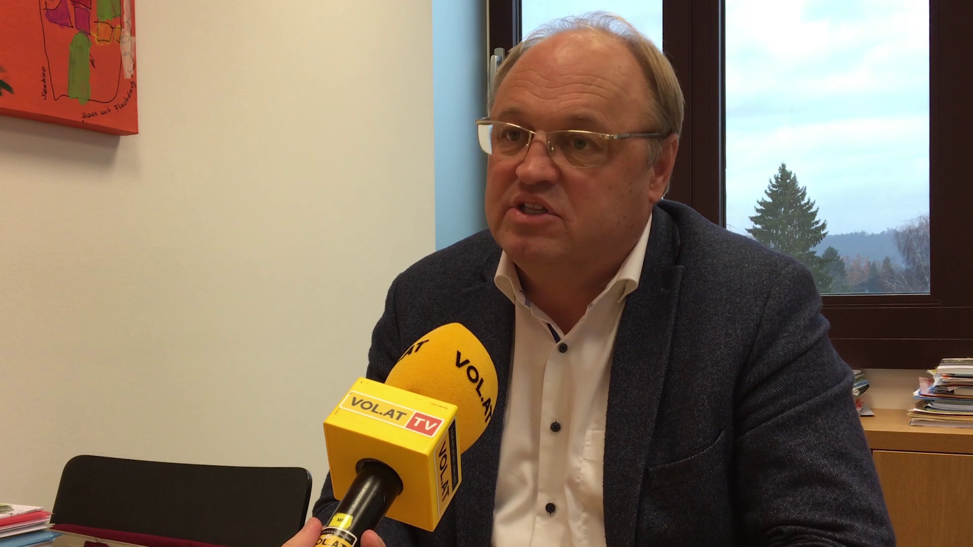 Elmar Rhomberg sieht die Bildung als Priorität, andere Wünsche müsse man da zurückstecken. 