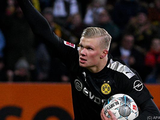 Erling Haaland feierte einen lupenreinen Hattrick