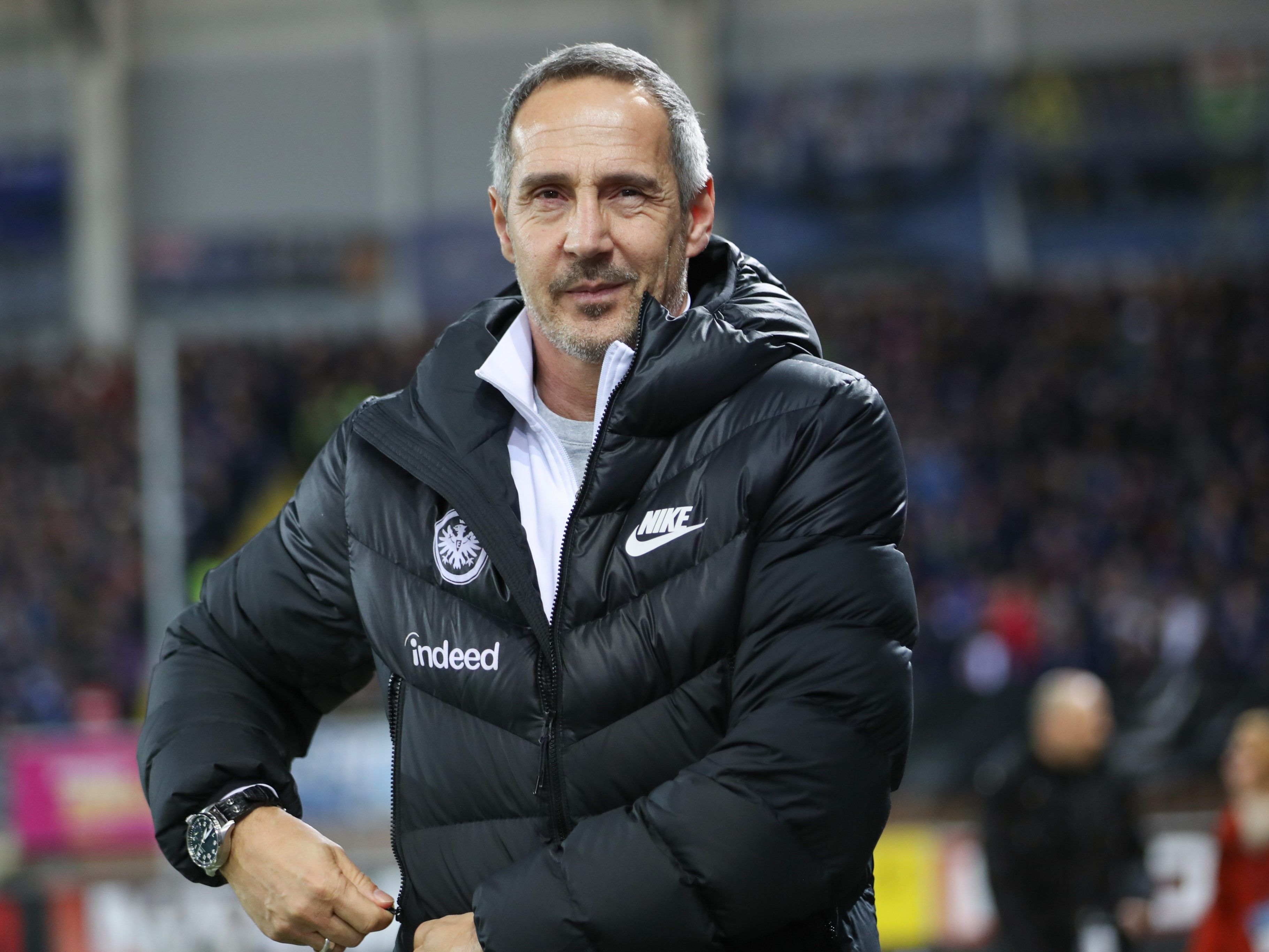 Adi Hütter erhält Unterstützung vom Eintracht-Sportdirektor.