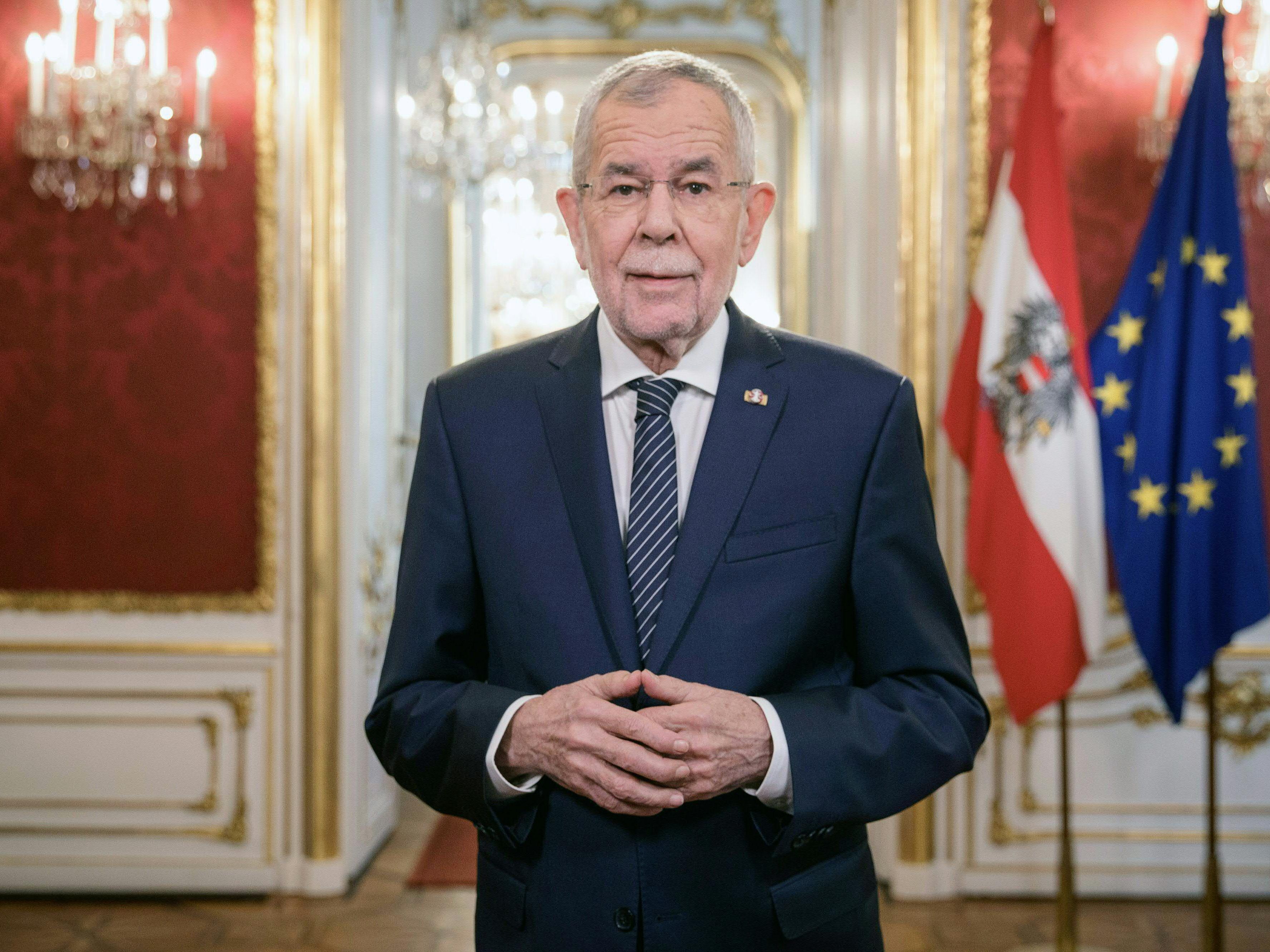 Die Neujahrsansprache von Bundespräsident Alexander Van der Bellen.