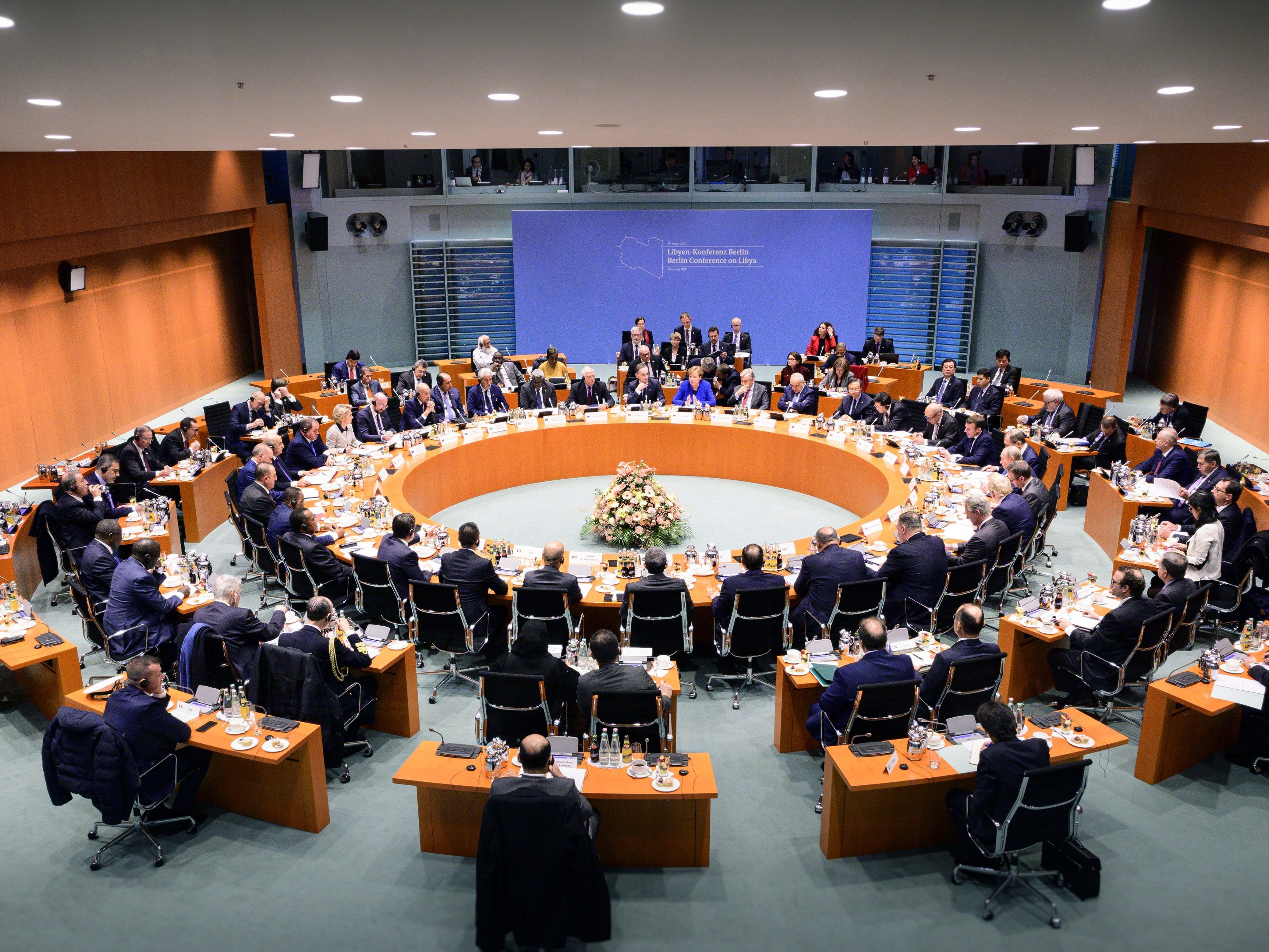 Die Libyen-Konferenz am Wochenende.