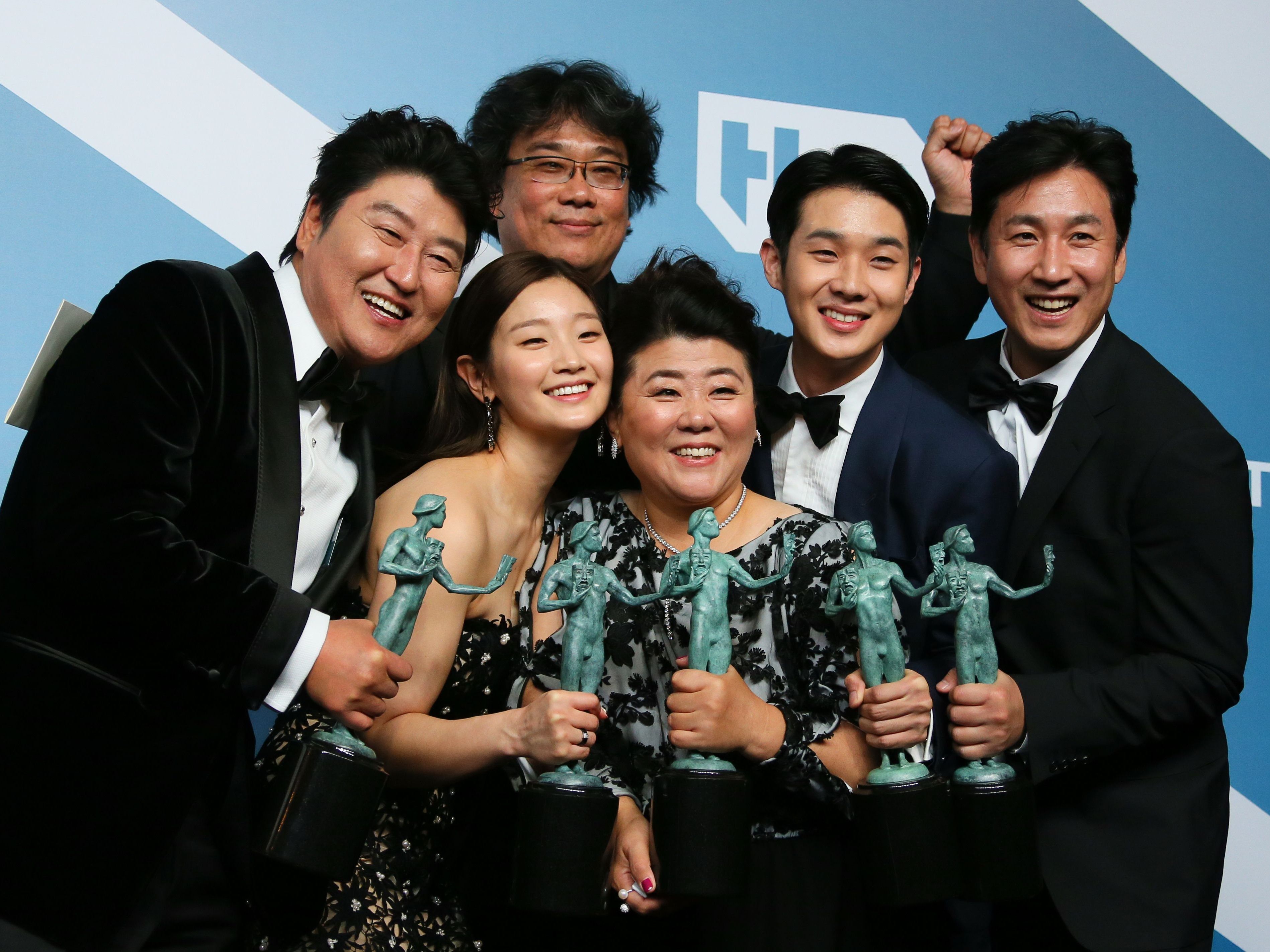 Die Filmcrew von "Parasite" feierte den Erfolg bei den SAG Awards.