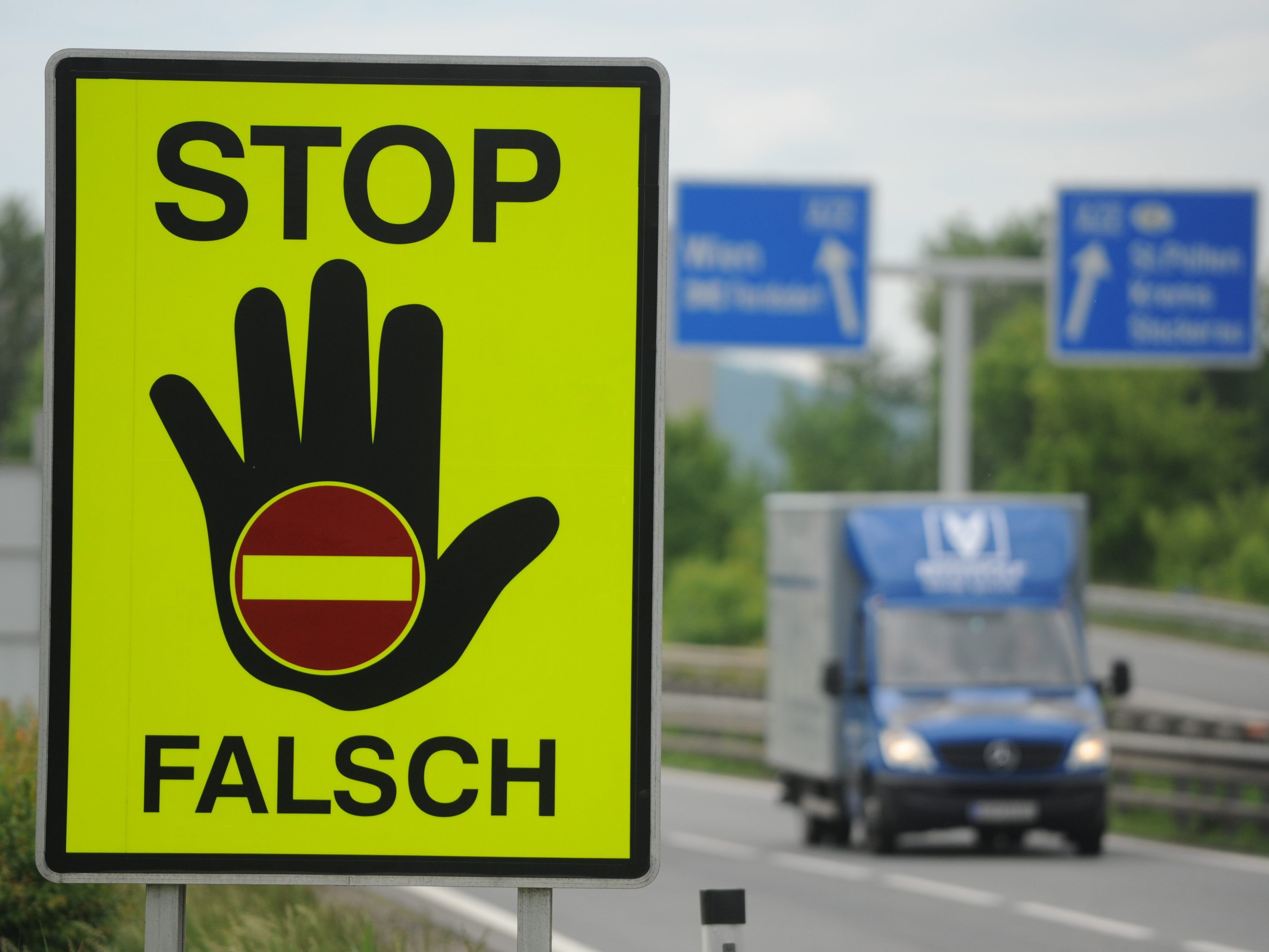 Weniger Geisterfahrer 2019 in Vorarlberg.