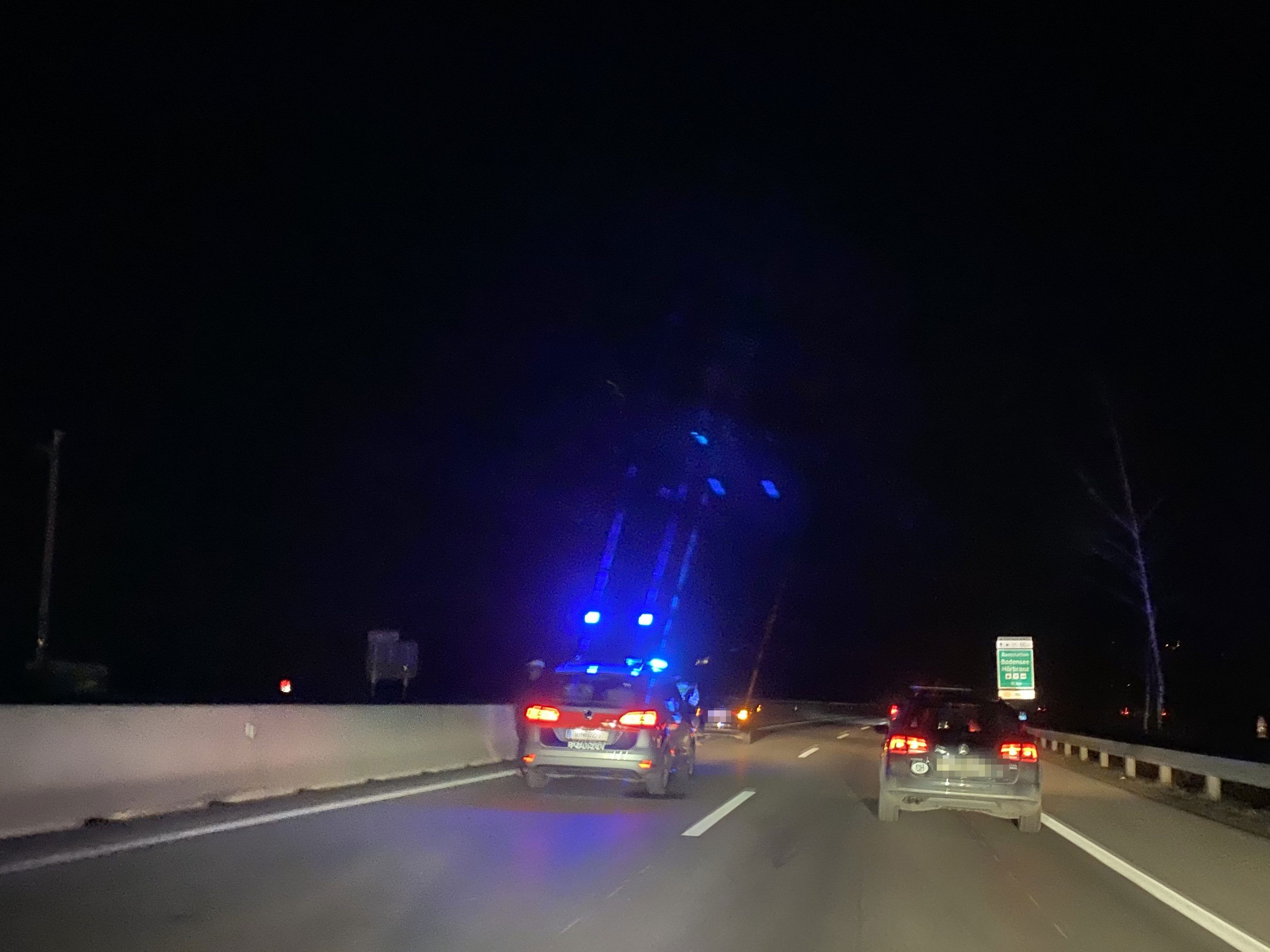 Es staute sich auf der A14.