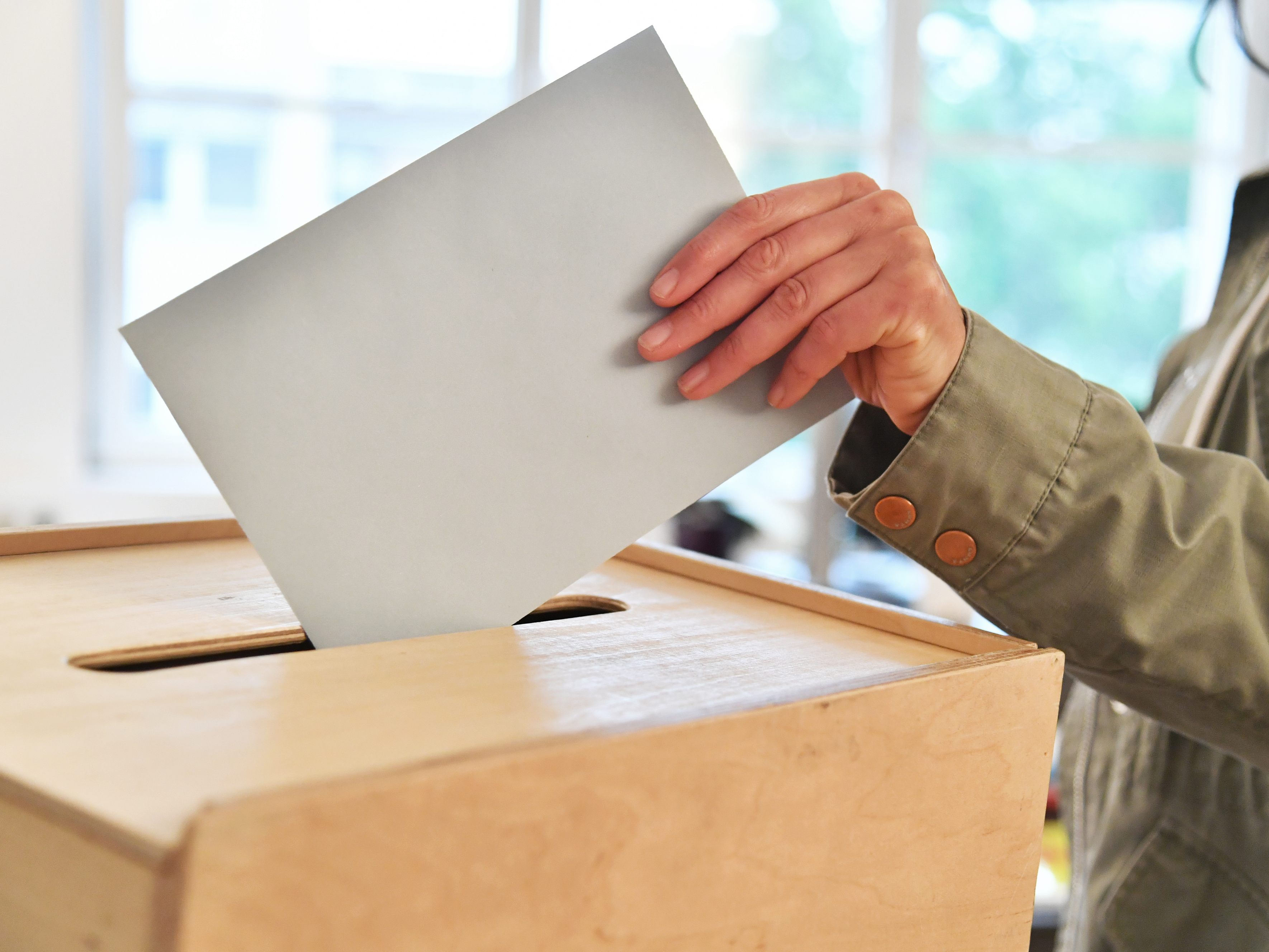 Die erste Hochrechnung zur Landtagswahl im Burgenland 2020.
