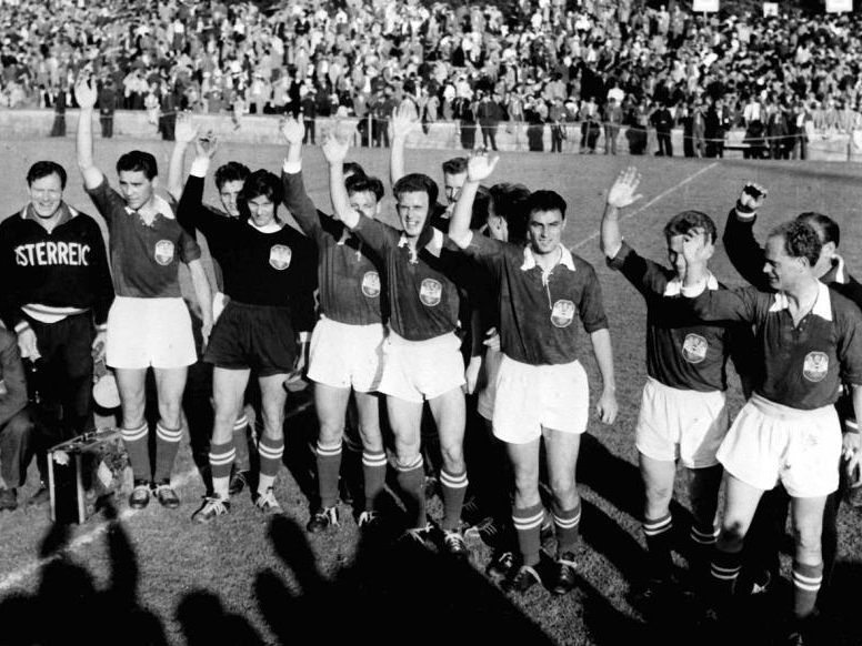 Osterreichs Fussballnationalmannschaft 1954