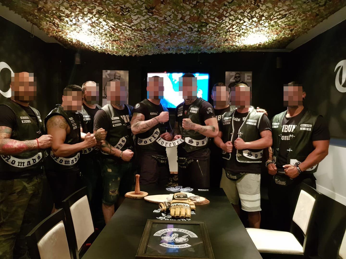 Die Bikergang gilt als hochkriminell.