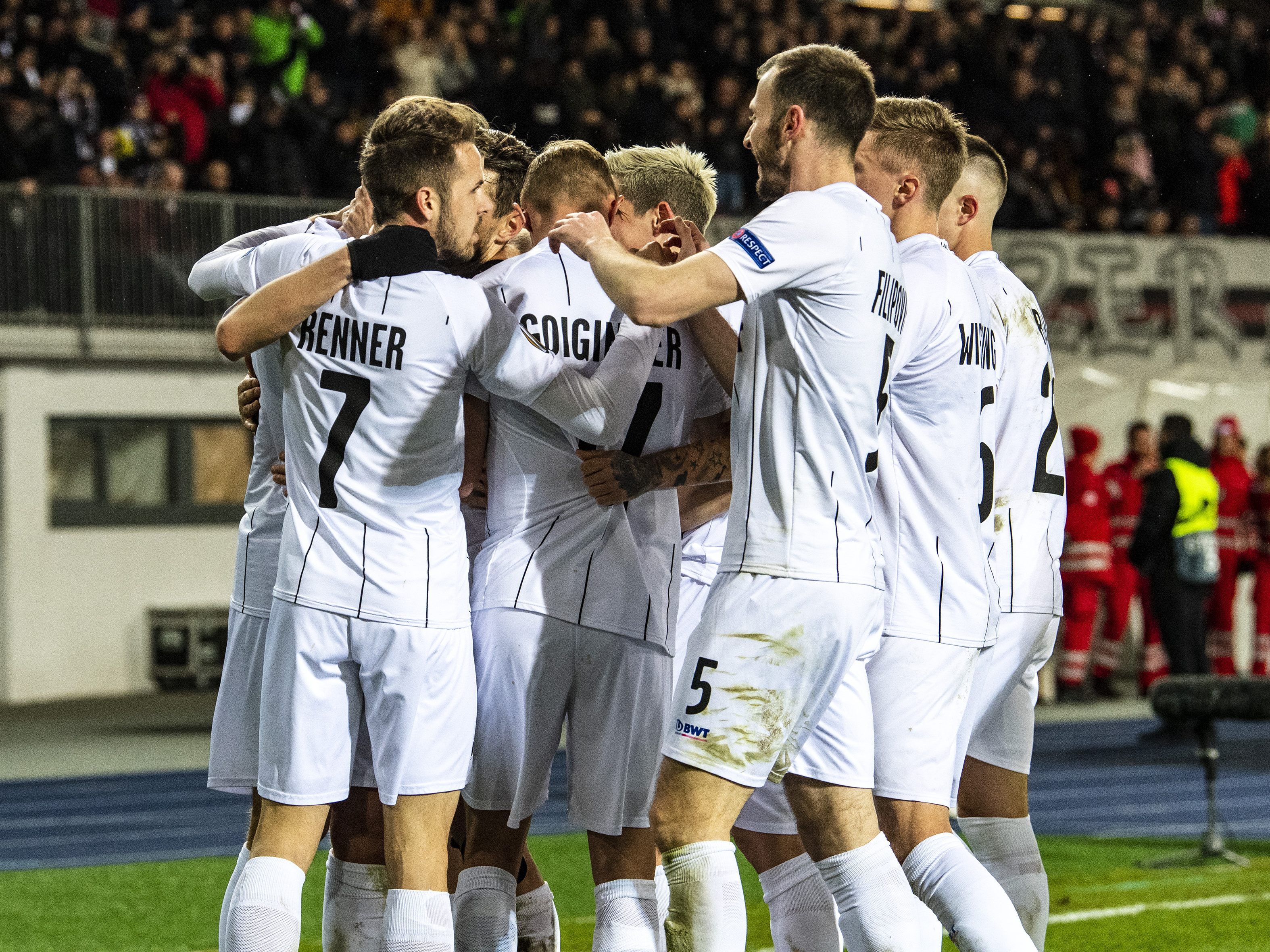 Der LASK hatte heute guten Grund zu jubeln.