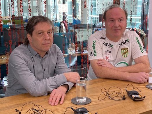 Bernd Bösch mit Thomas Knobel