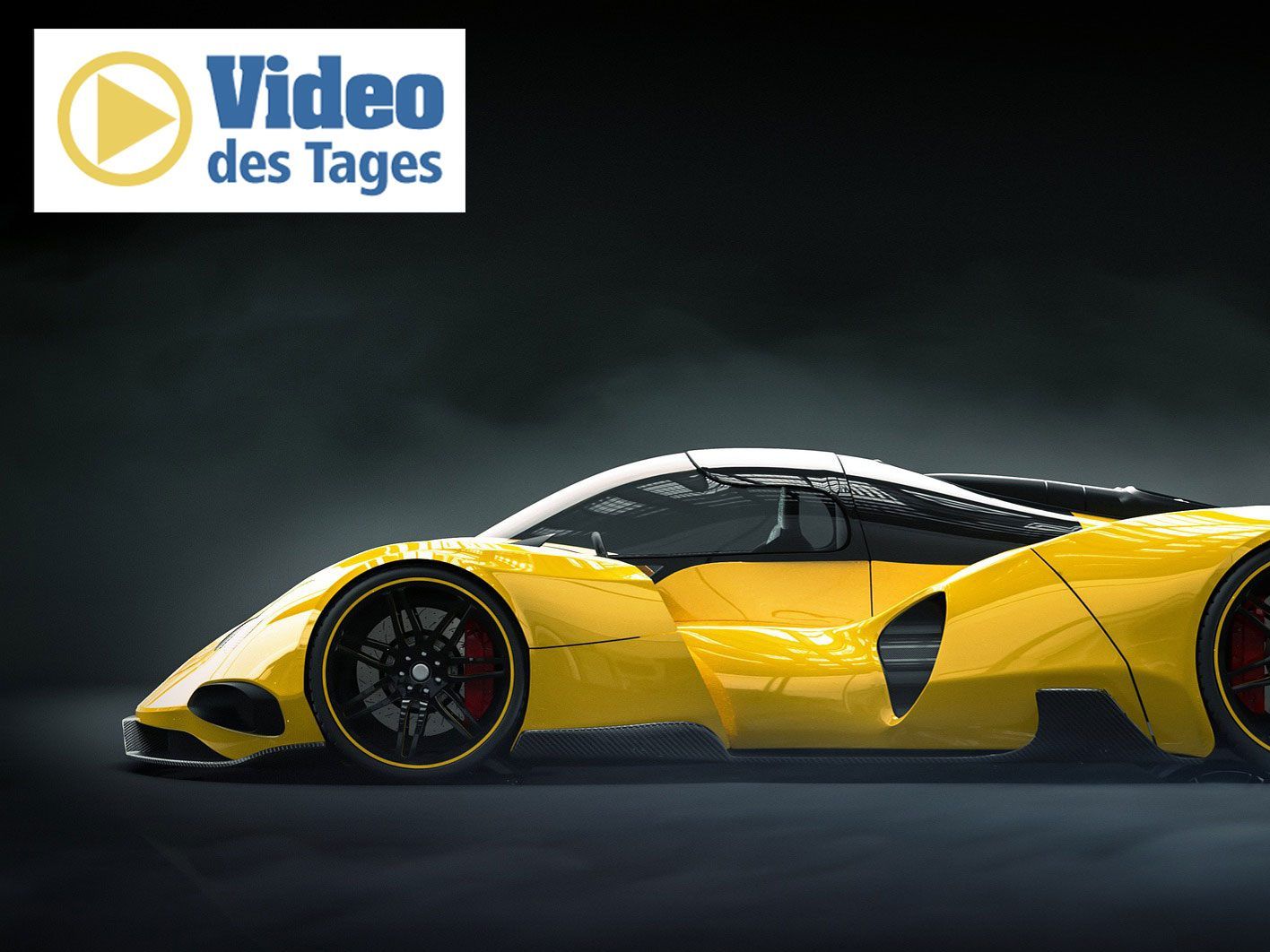 Ein 120.000 Euro teurer Sportwagen der Marke Lotus ging in Flammen auf.
