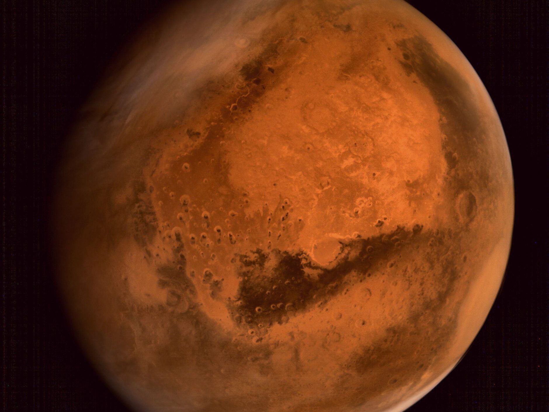 Die Entstehung des Mars soll Millionen von Jahren gedauert haben.