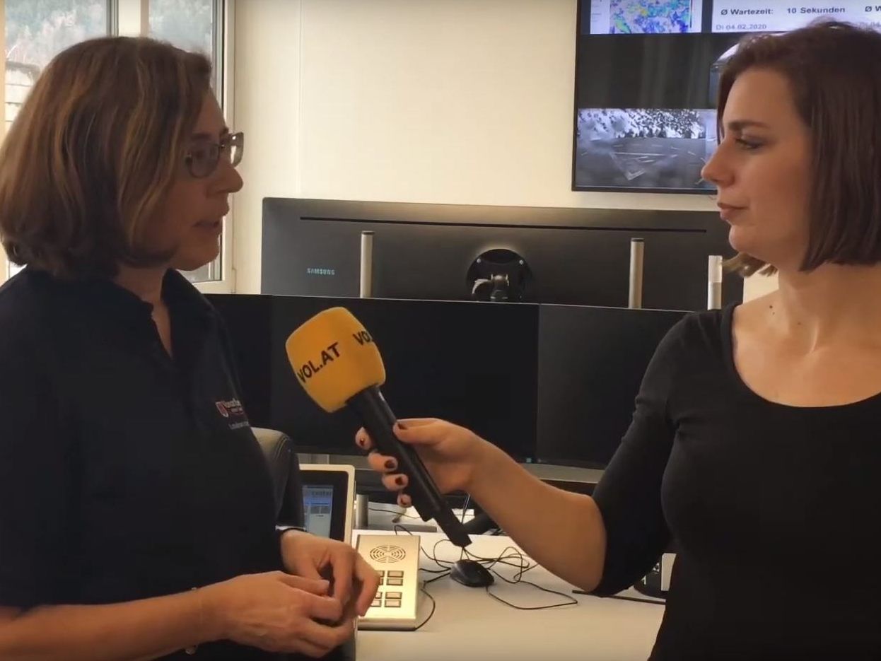 Angelika Spiegel von der Landeswarnzentrale im Interview.