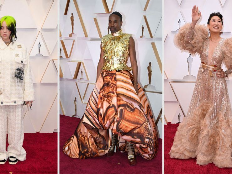 Nicht nur Billie Eilish, Billy Porter und Sandra Oh wählten bei den Oscars 2020 Outfits aus der Kategorie "Flop"